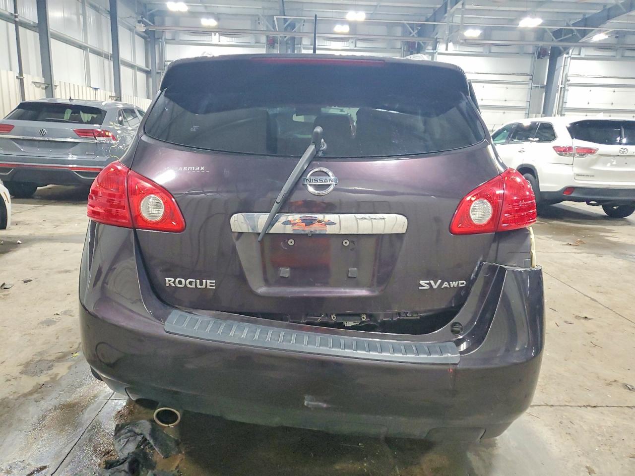 2011 Nissan Rogue S Фиолетовый vin: JN8AS5MV0BW307657