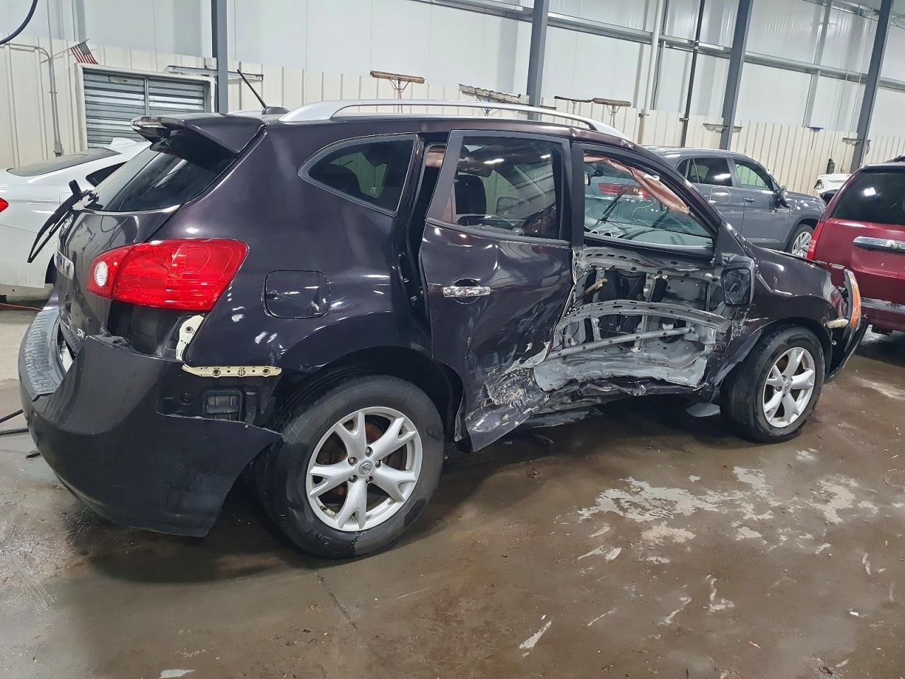 2011 Nissan Rogue S Фиолетовый vin: JN8AS5MV0BW307657