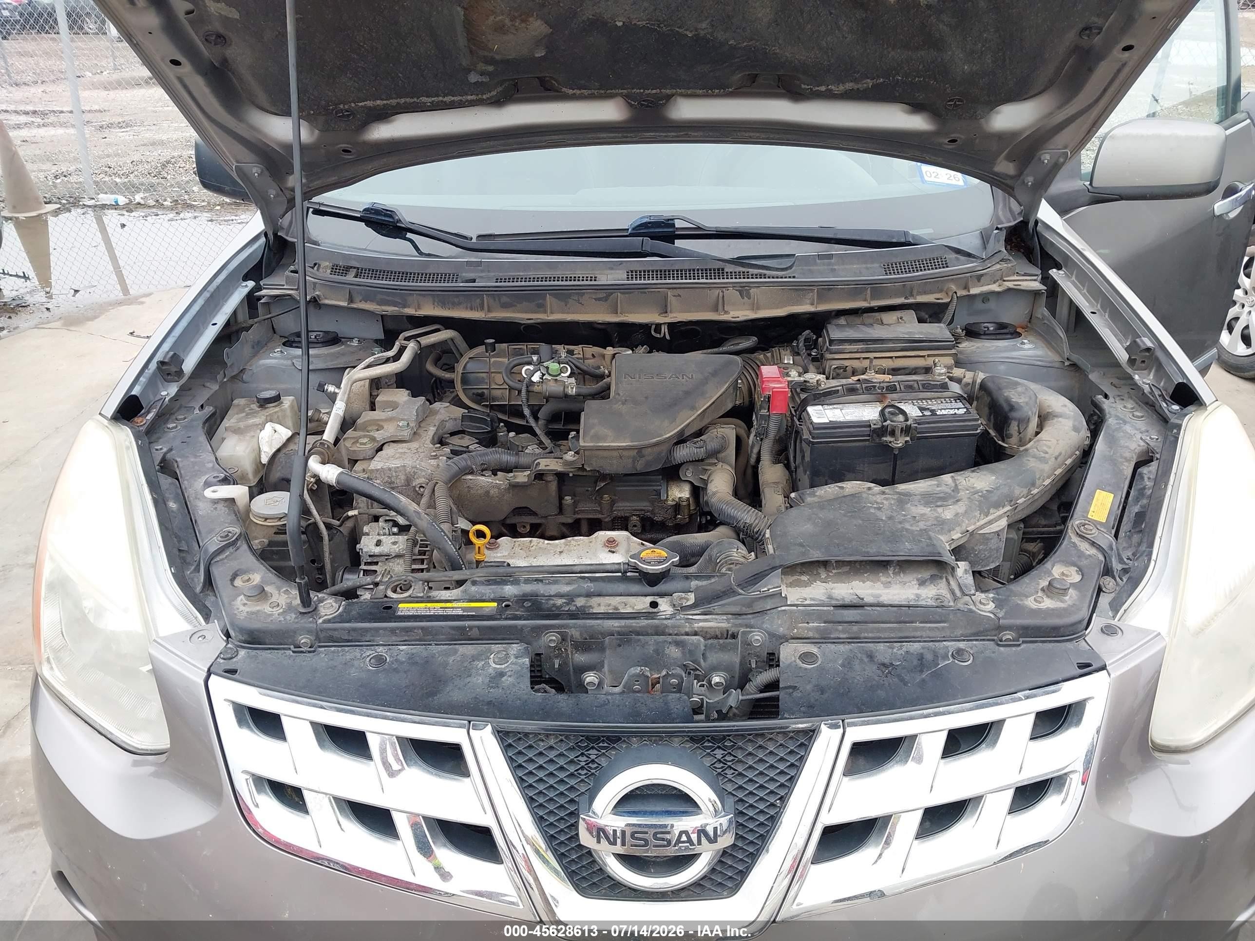 2011 Nissan Rogue Sv Gray vin: JN8AS5MV0BW661615