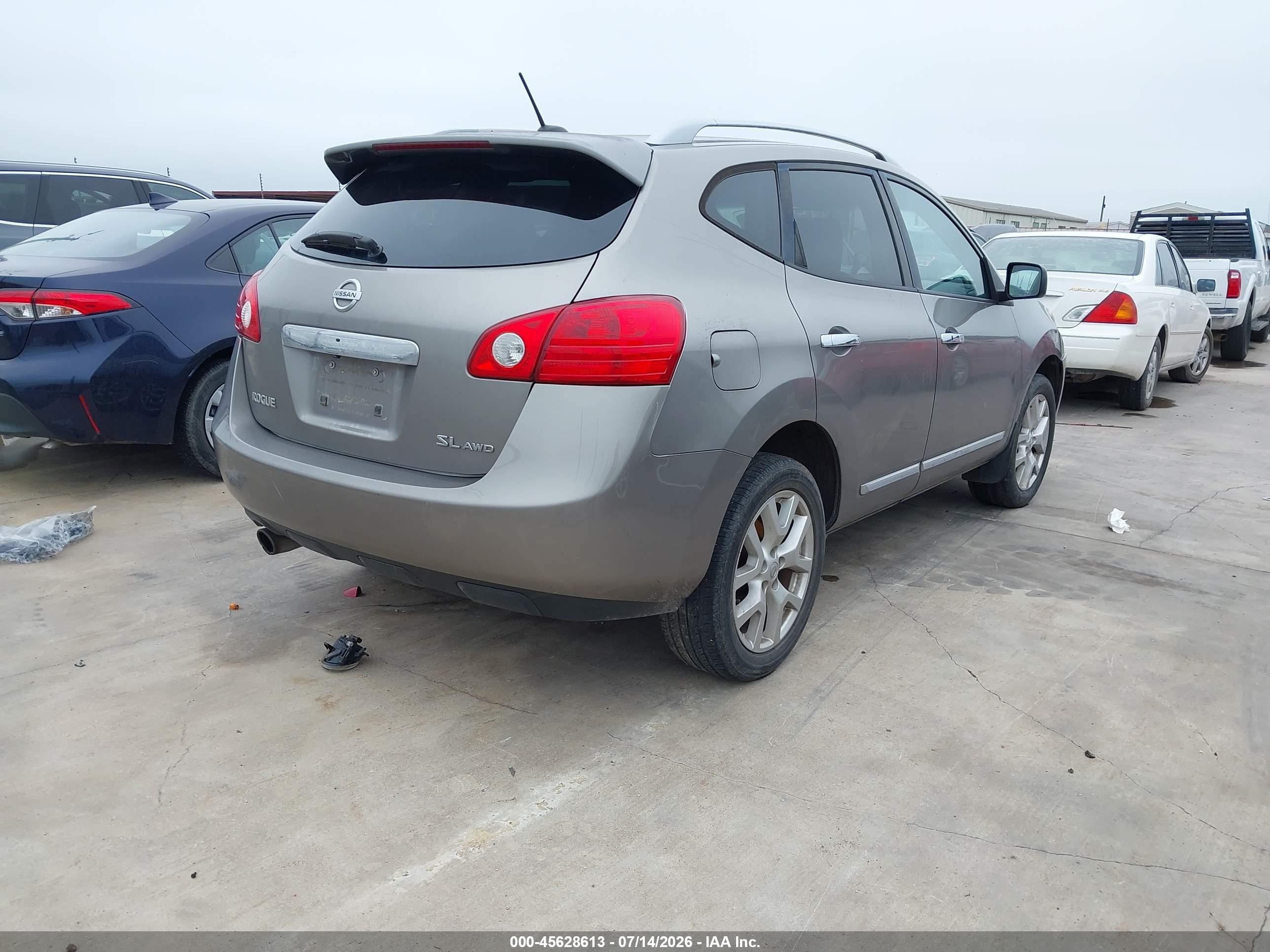 2011 Nissan Rogue Sv Gray vin: JN8AS5MV0BW661615