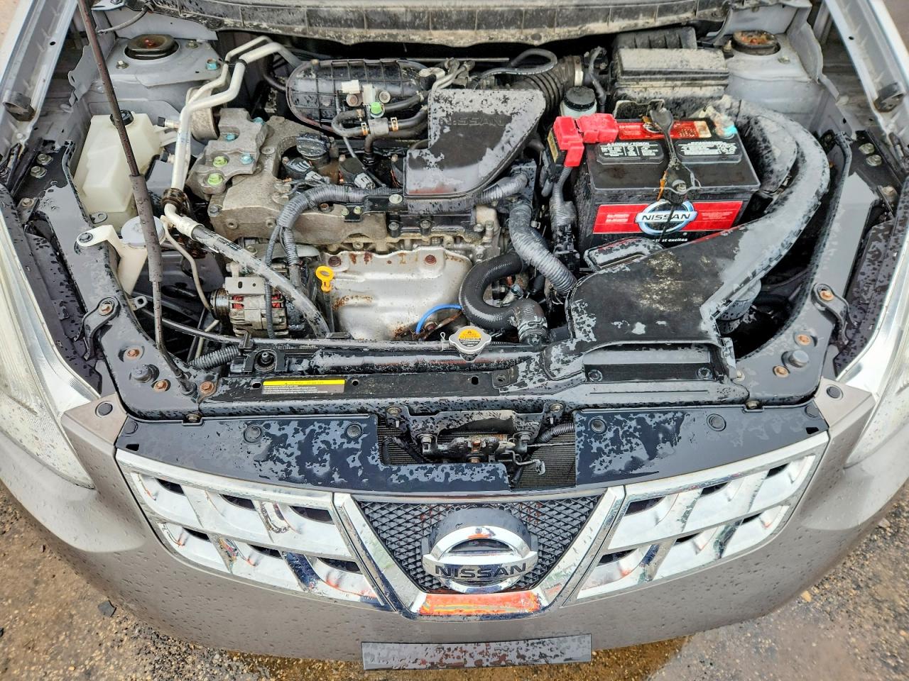 2011 Nissan Rogue S Серый vin: JN8AS5MV0BW665213