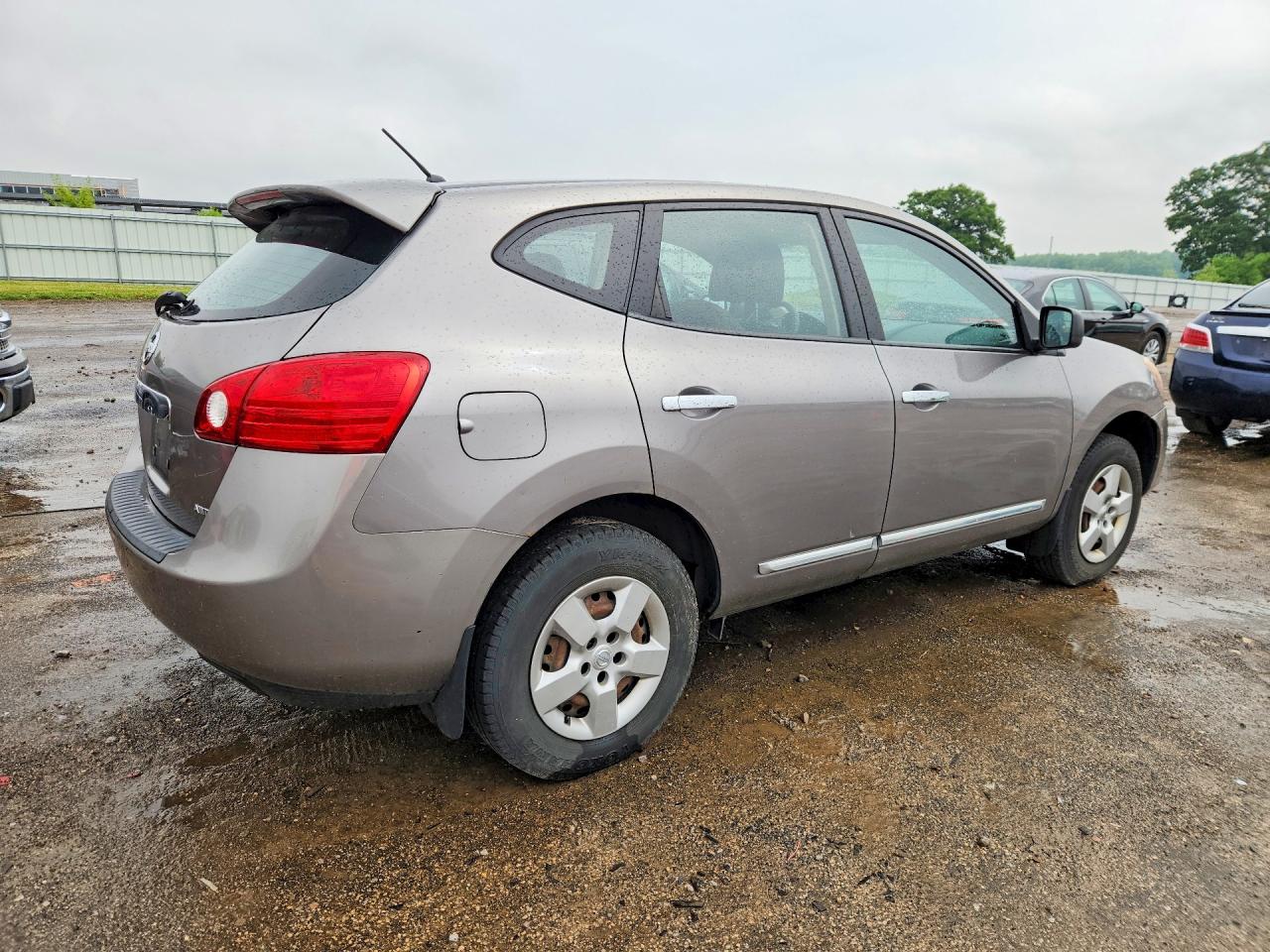 2011 Nissan Rogue S Серый vin: JN8AS5MV0BW665213