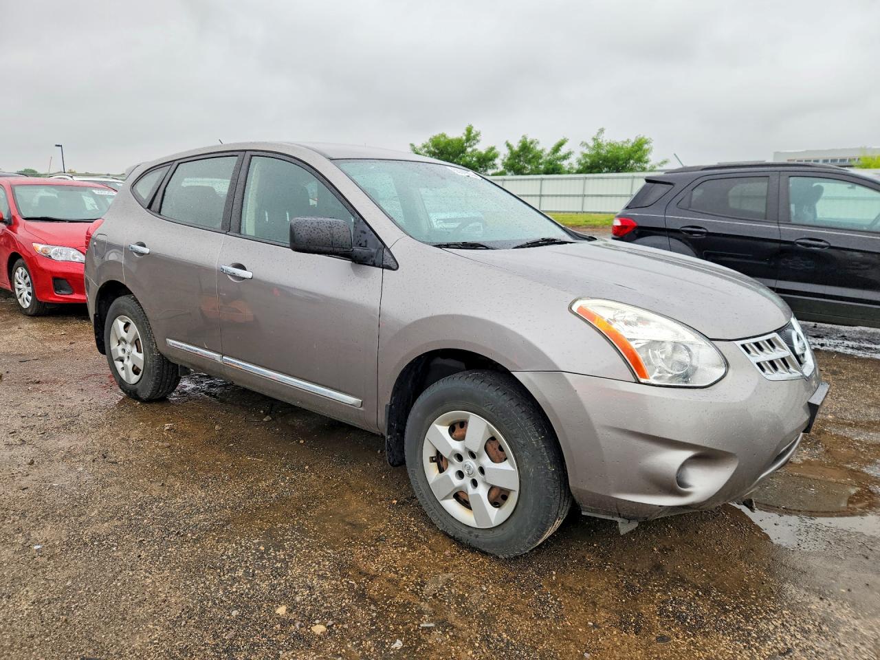 2011 Nissan Rogue S Серый vin: JN8AS5MV0BW665213
