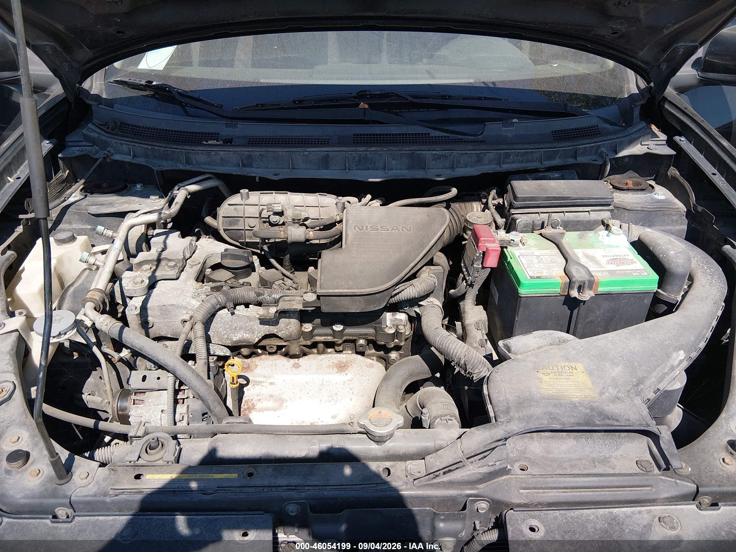 2011 Nissan Rogue Sv Черный vin: JN8AS5MV0BW667298