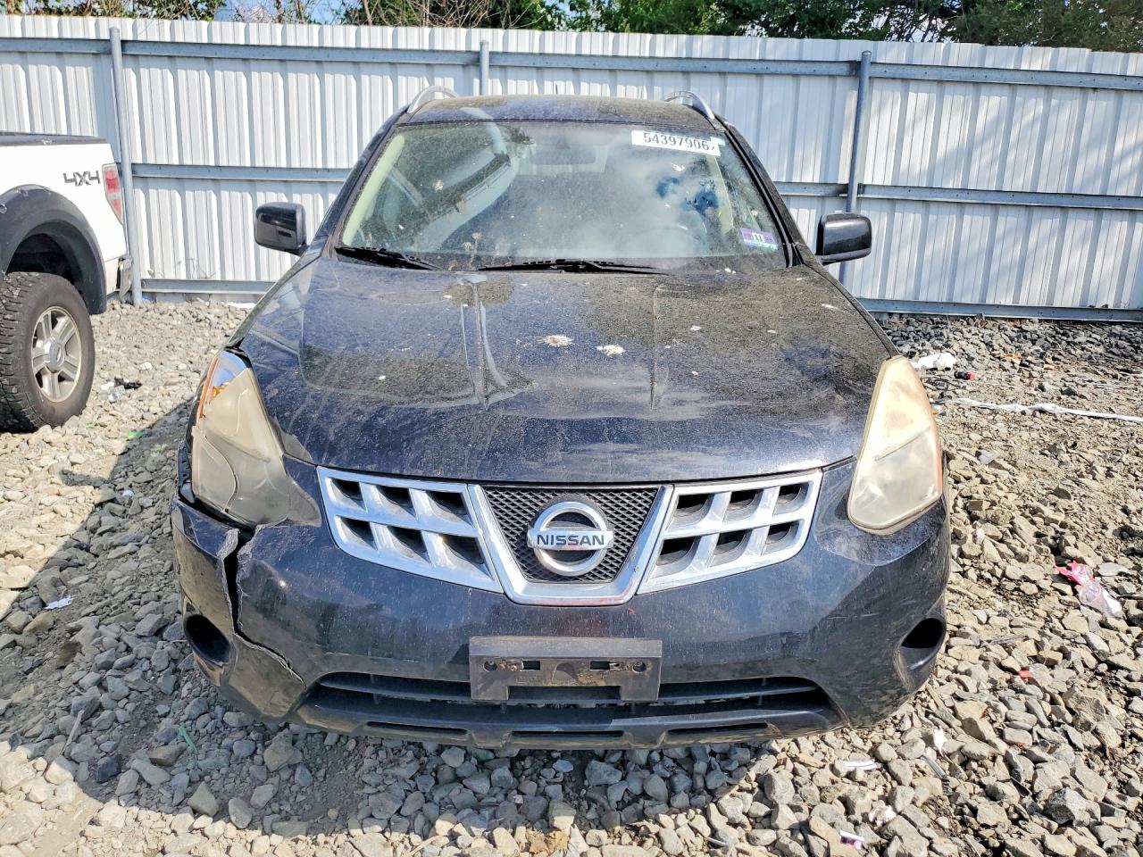2011 Nissan Rogue S Black vin: JN8AS5MV0BW667785