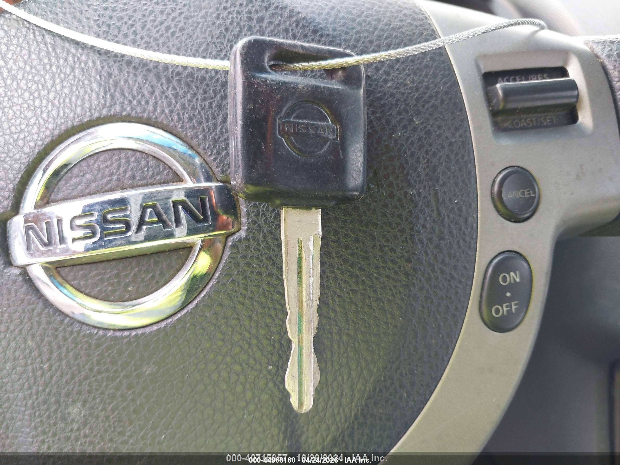 2011 Nissan Rogue S Black vin: JN8AS5MV0BW672887