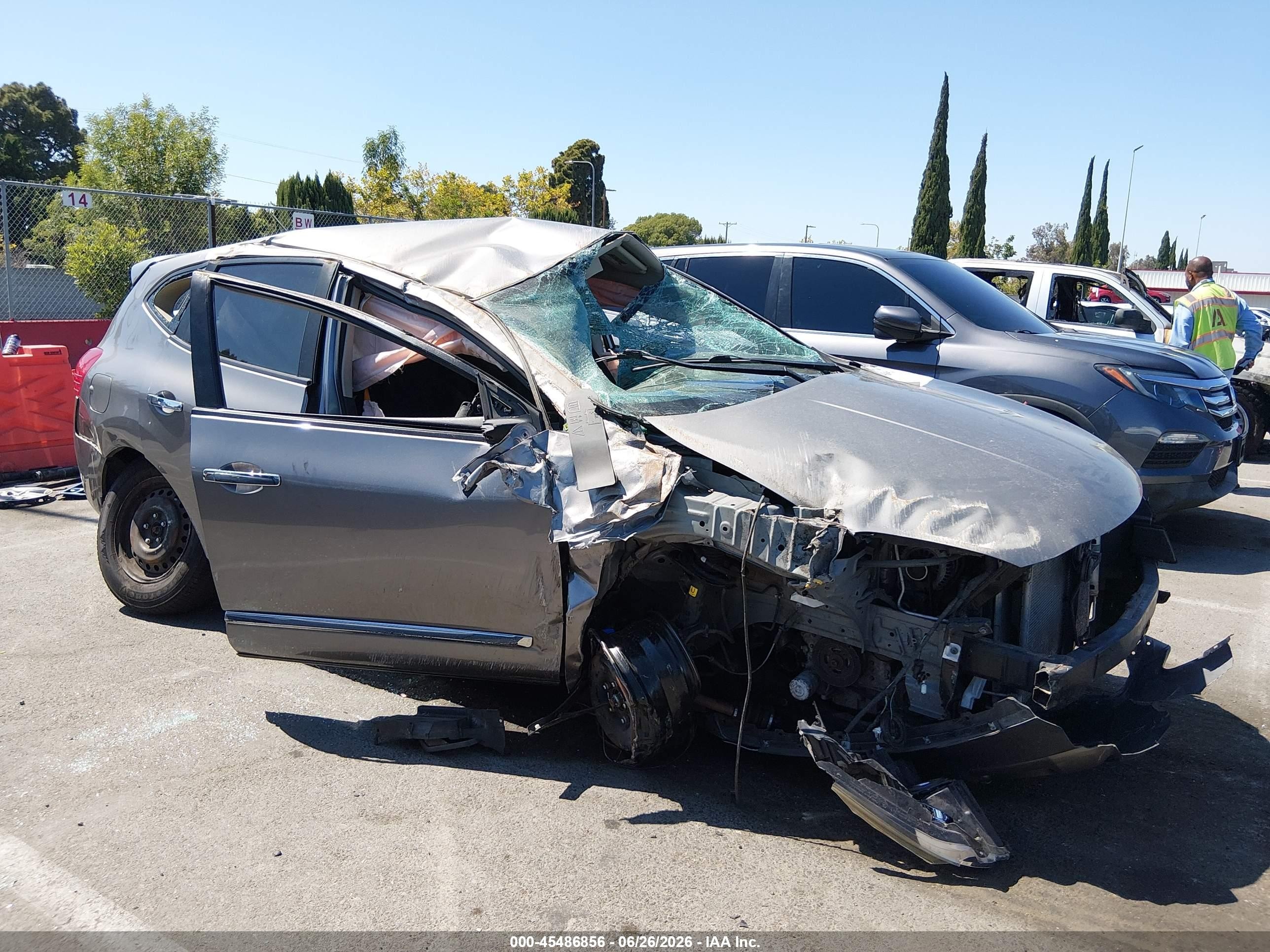 2011 Nissan Rogue S Gray vin: JN8AS5MV0BW675143