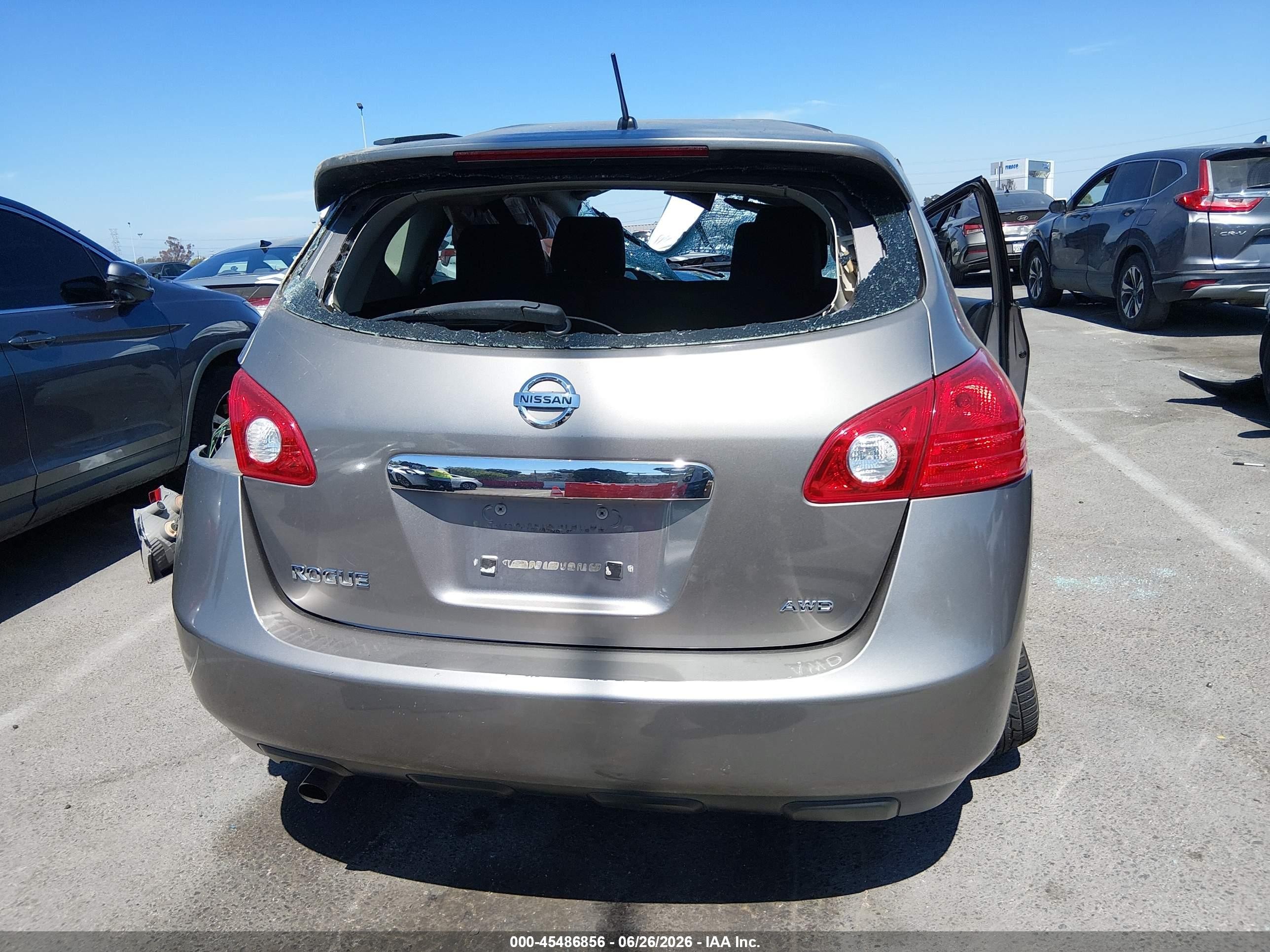 2011 Nissan Rogue S Gray vin: JN8AS5MV0BW675143