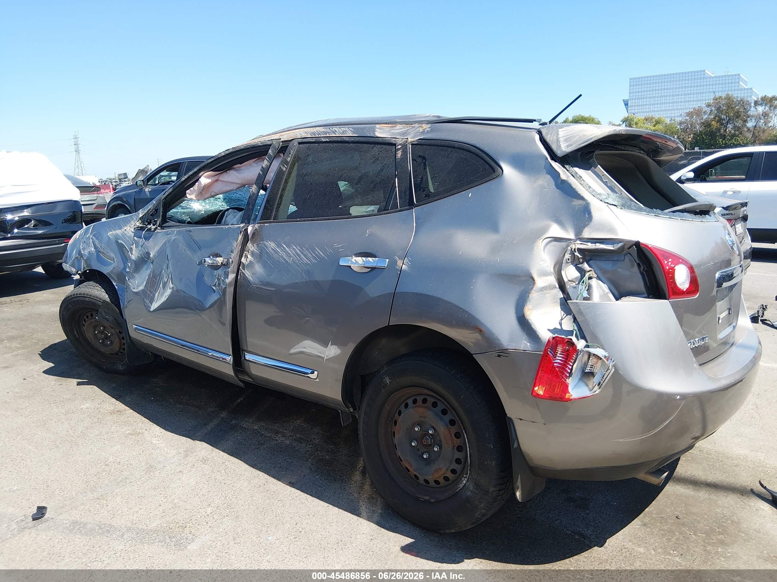 2011 Nissan Rogue S Gray vin: JN8AS5MV0BW675143