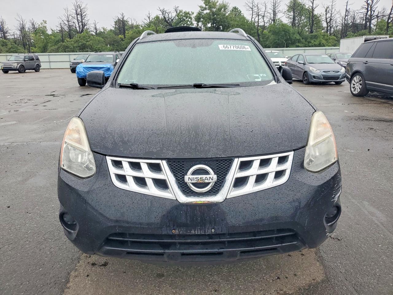 2011 Nissan Rogue S Black vin: JN8AS5MV0BW678317