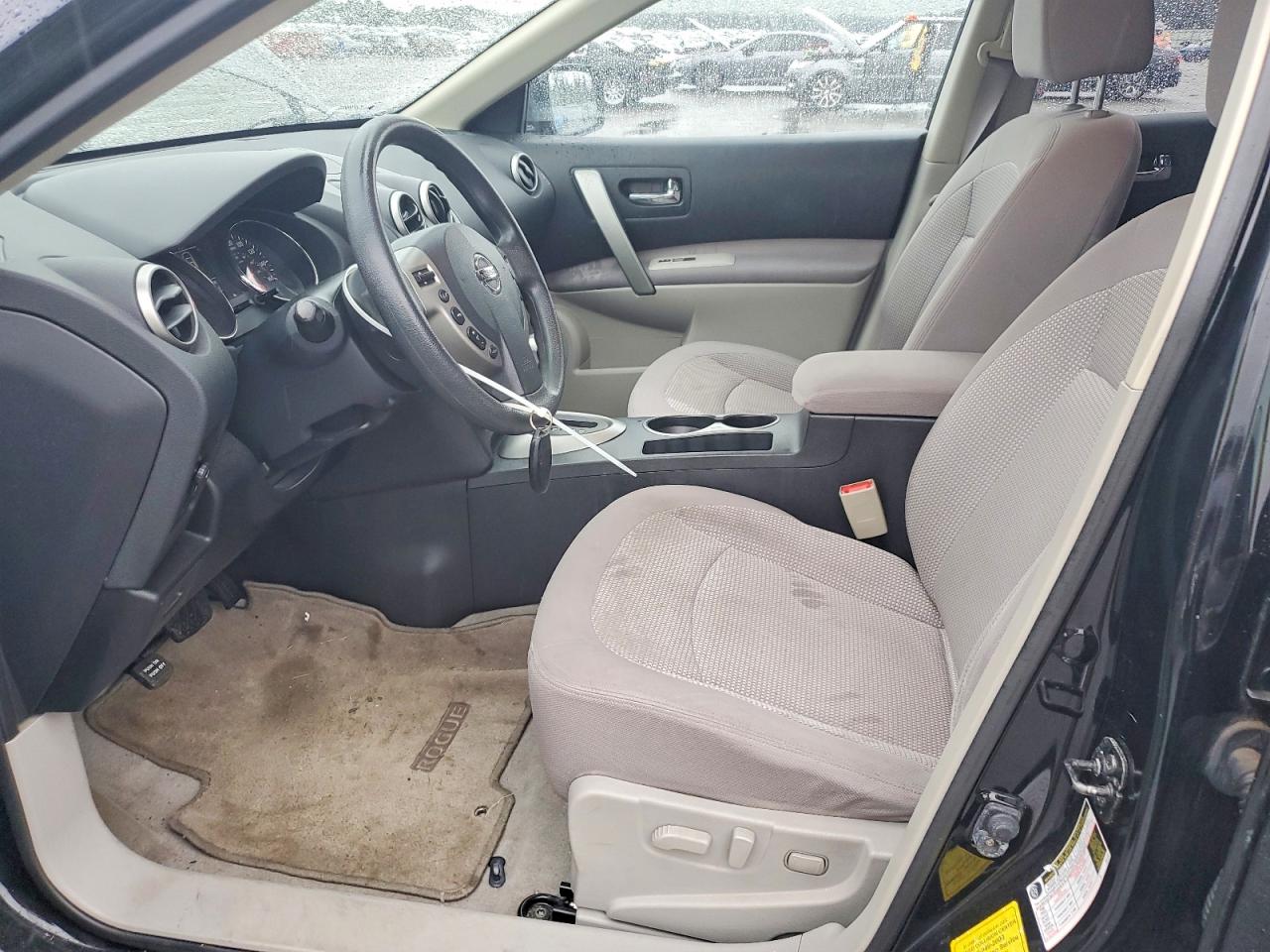 2011 Nissan Rogue S Black vin: JN8AS5MV0BW678317
