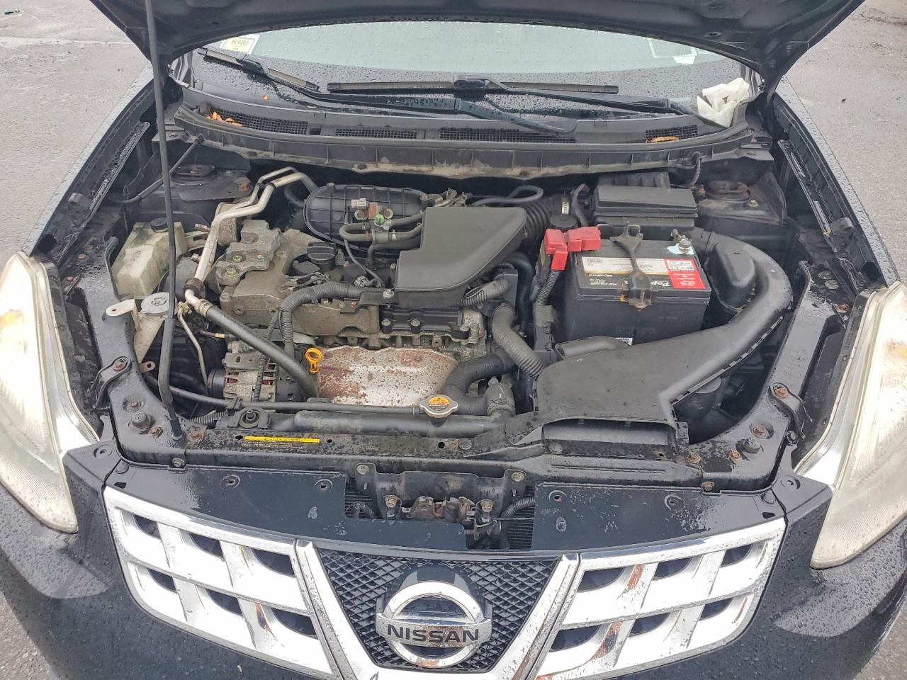 2011 Nissan Rogue S Black vin: JN8AS5MV0BW678317