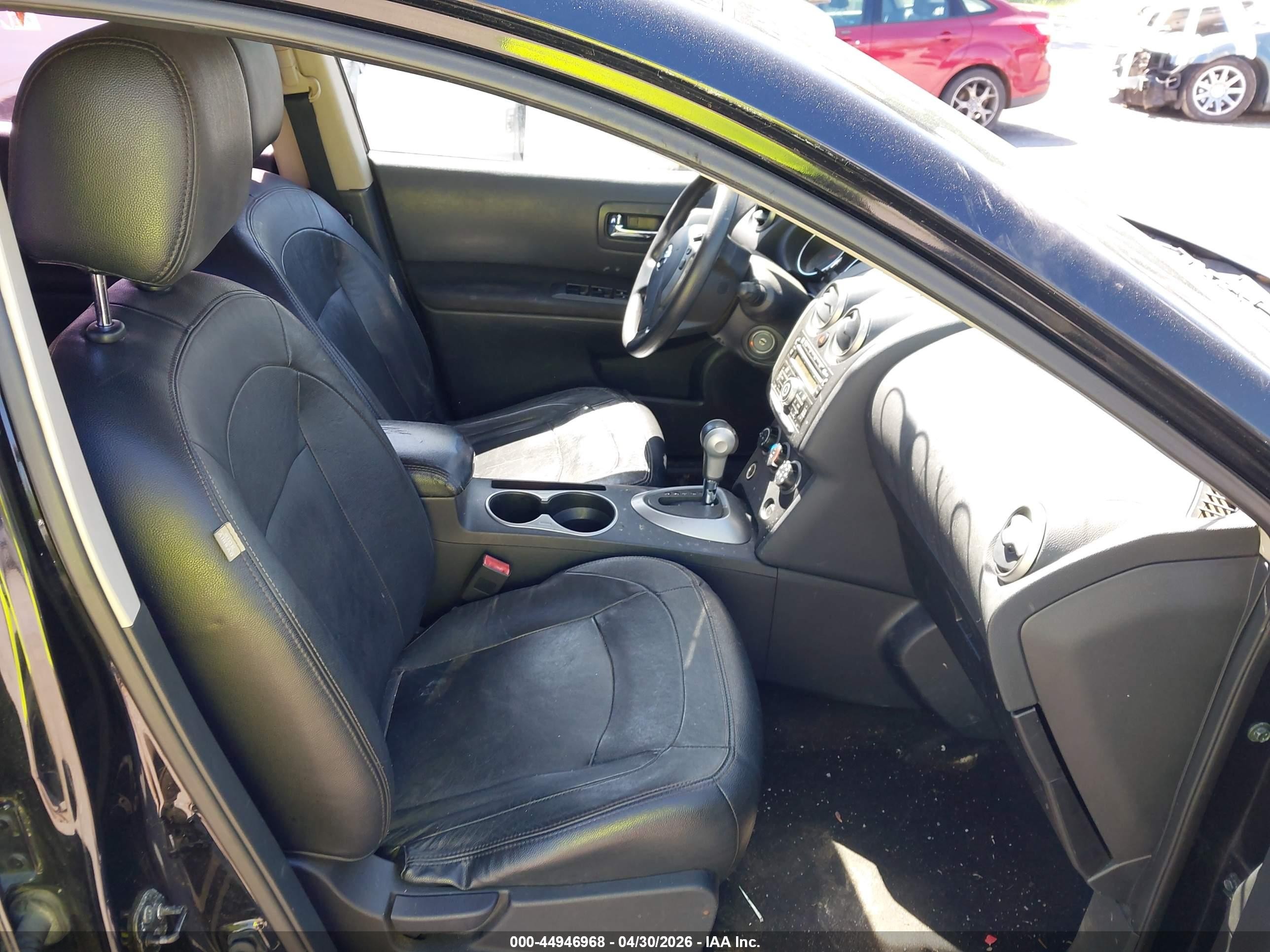 2011 Nissan Rogue S Black vin: JN8AS5MV0BW678379