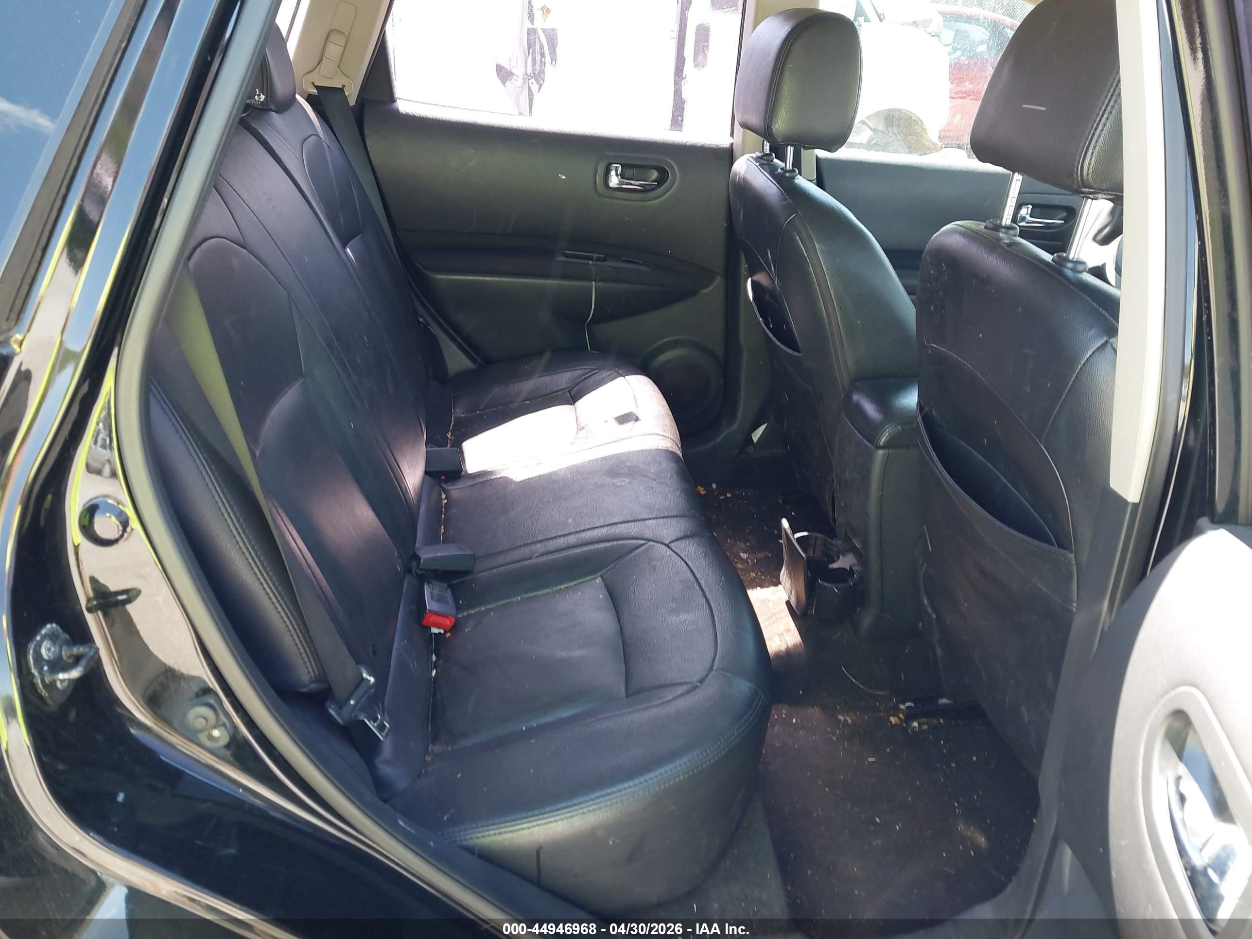 2011 Nissan Rogue S Black vin: JN8AS5MV0BW678379
