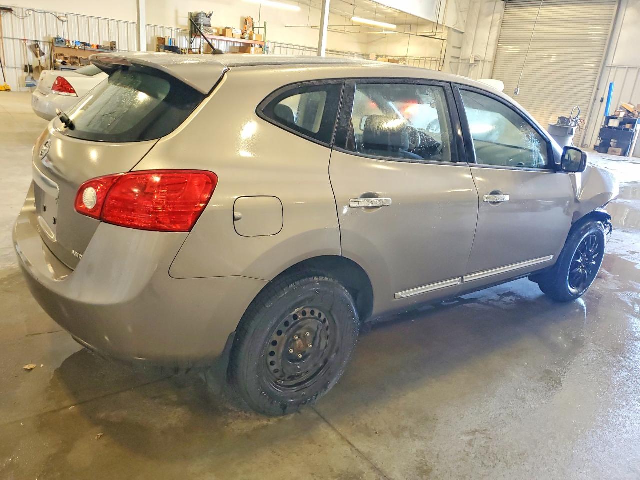 2011 Nissan Rogue S Gray vin: JN8AS5MV0BW679161