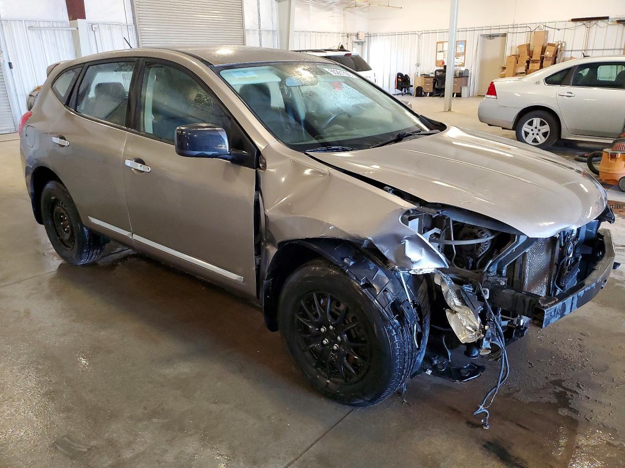 2011 Nissan Rogue S Gray vin: JN8AS5MV0BW679161