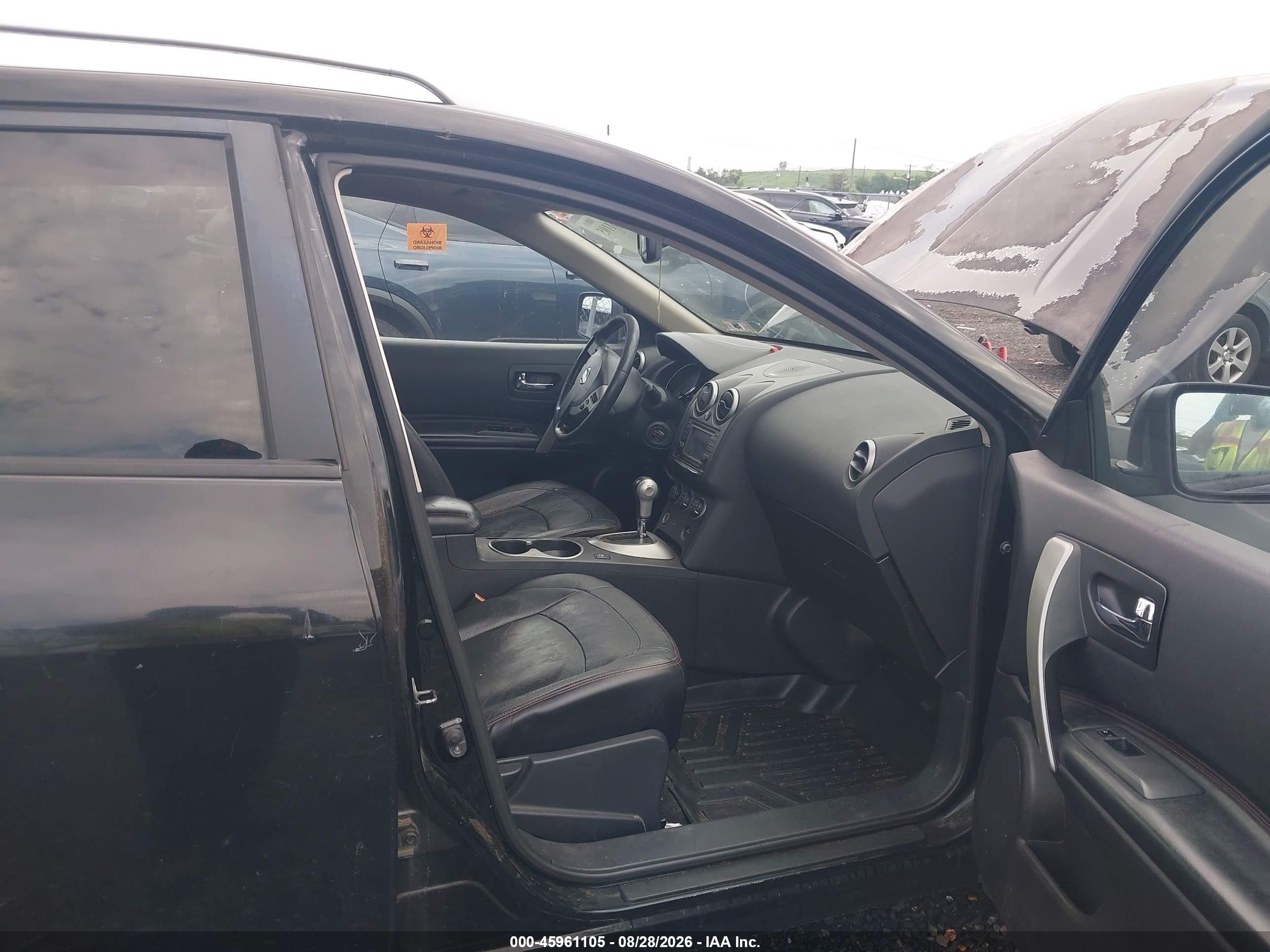 2011 Nissan Rogue Sv Black vin: JN8AS5MV0BW689933