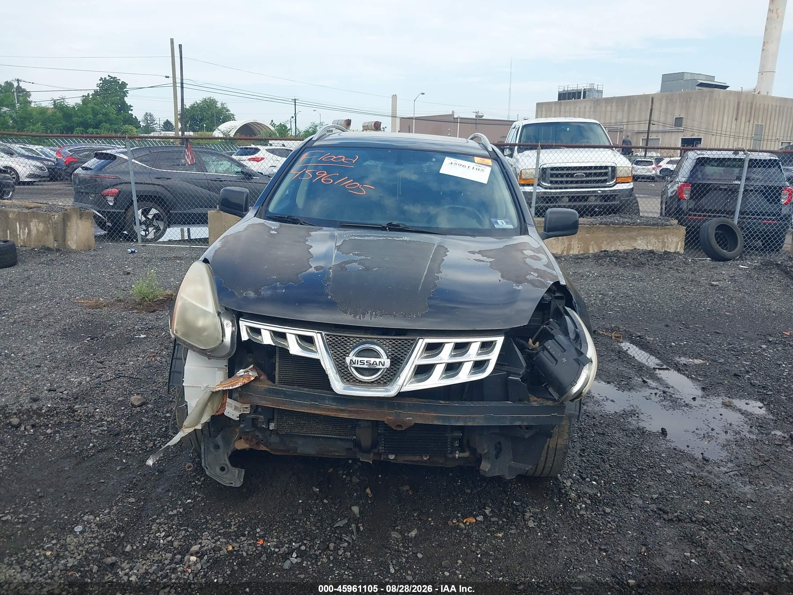 2011 Nissan Rogue Sv Black vin: JN8AS5MV0BW689933