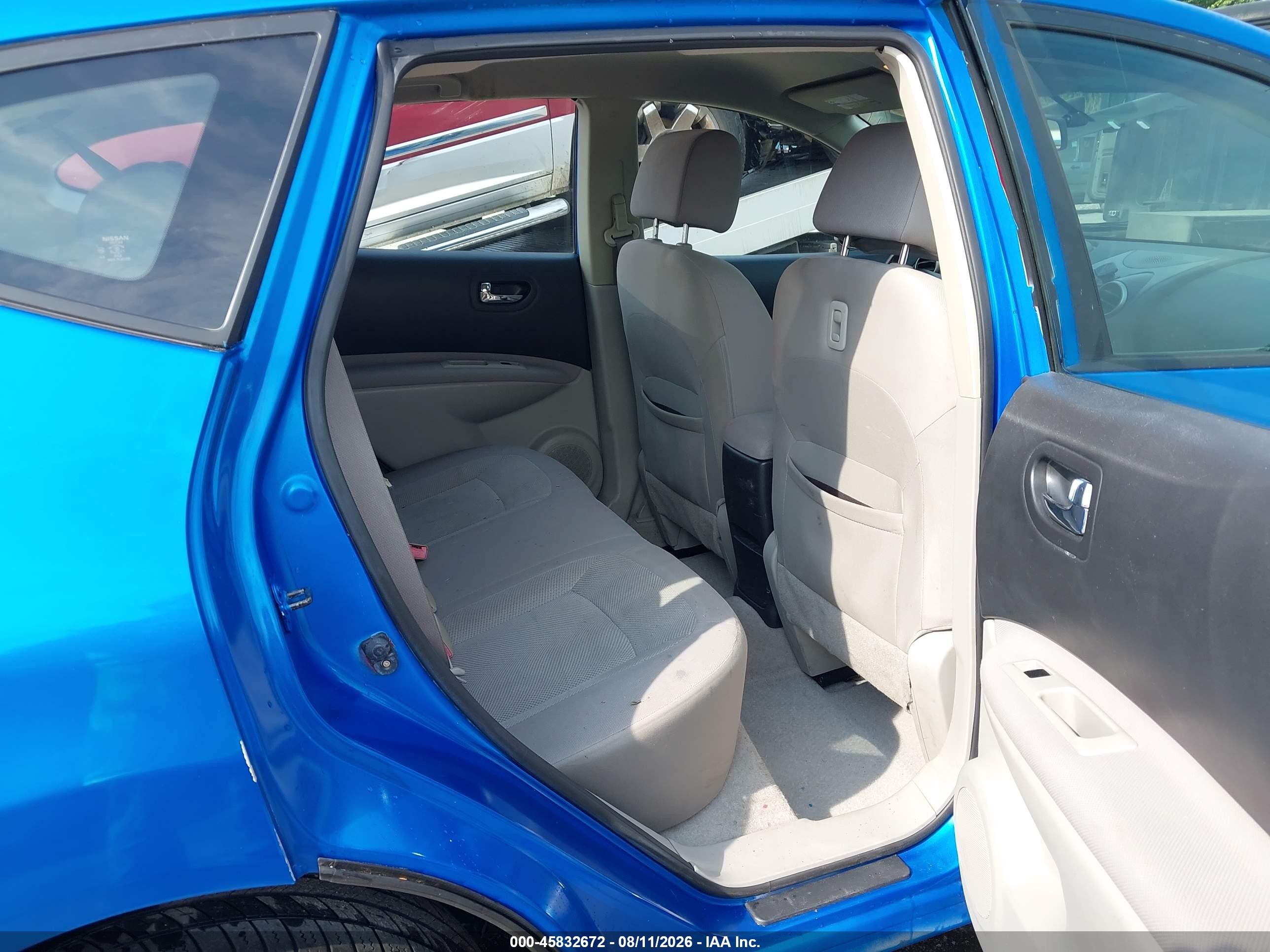 2012 Nissan Rogue S Light Blue vin: JN8AS5MV0CW356245