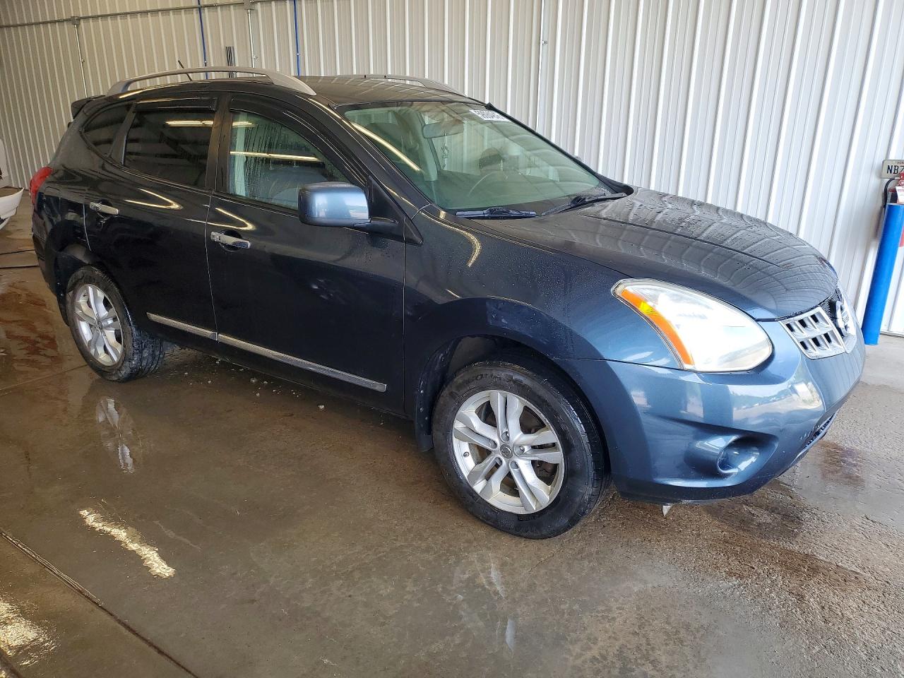 2012 Nissan Rogue S/sv Blue vin: JN8AS5MV0CW357184