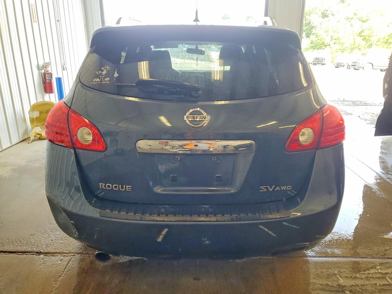 2012 Nissan Rogue S/sv Blue vin: JN8AS5MV0CW357184