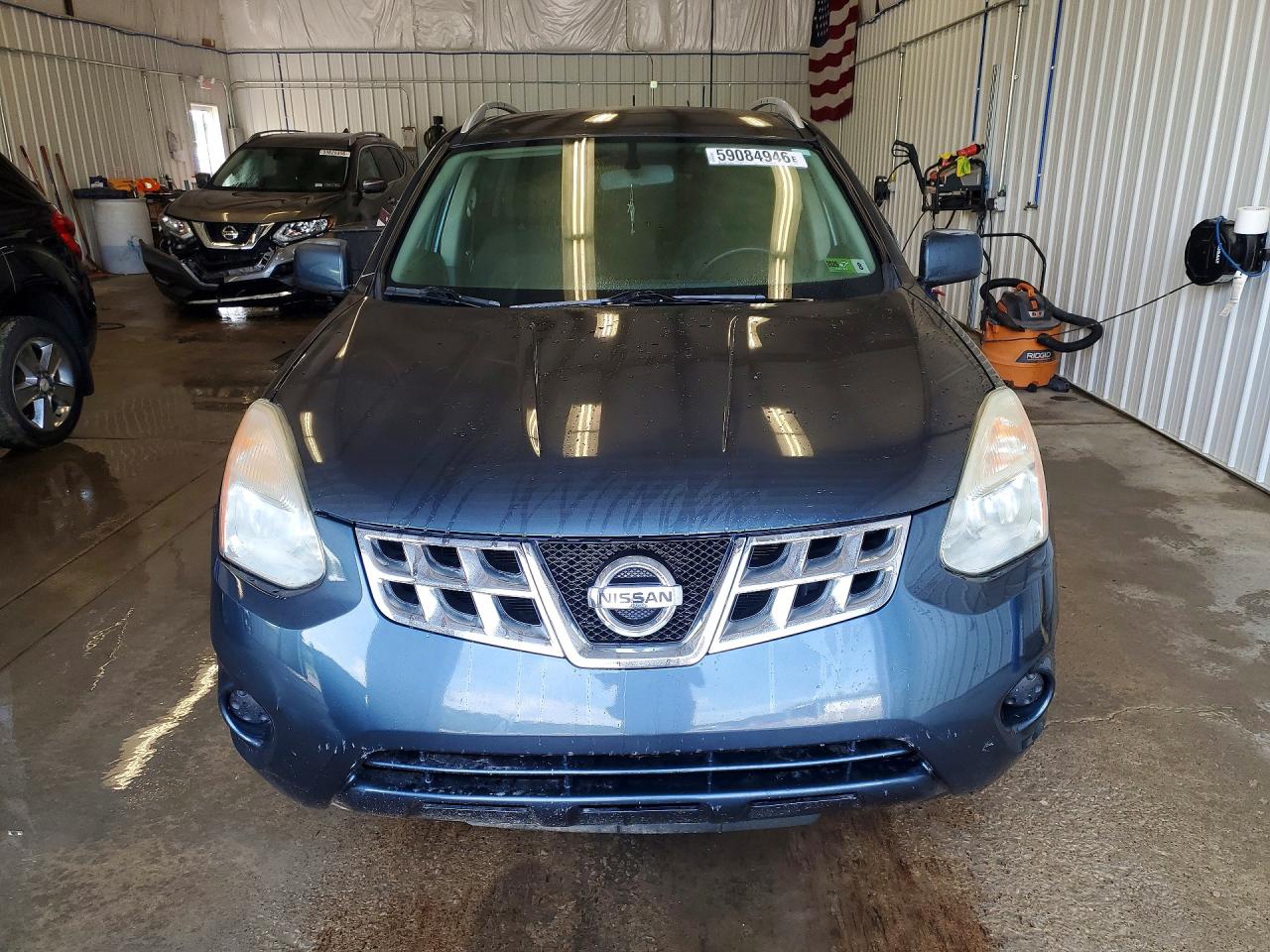 2012 Nissan Rogue S/sv Blue vin: JN8AS5MV0CW357184