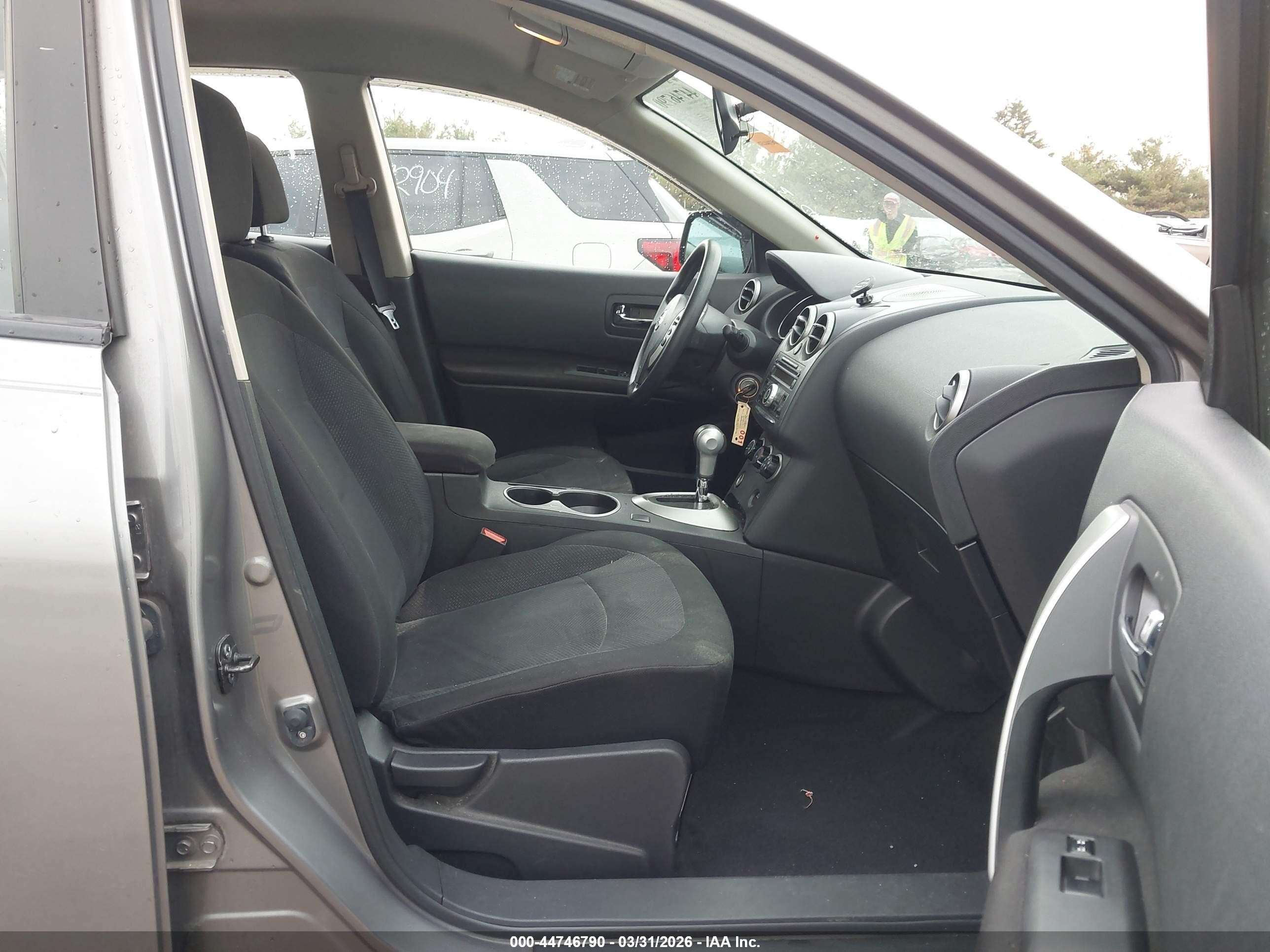 2012 Nissan Rogue S Gray vin: JN8AS5MV0CW389357
