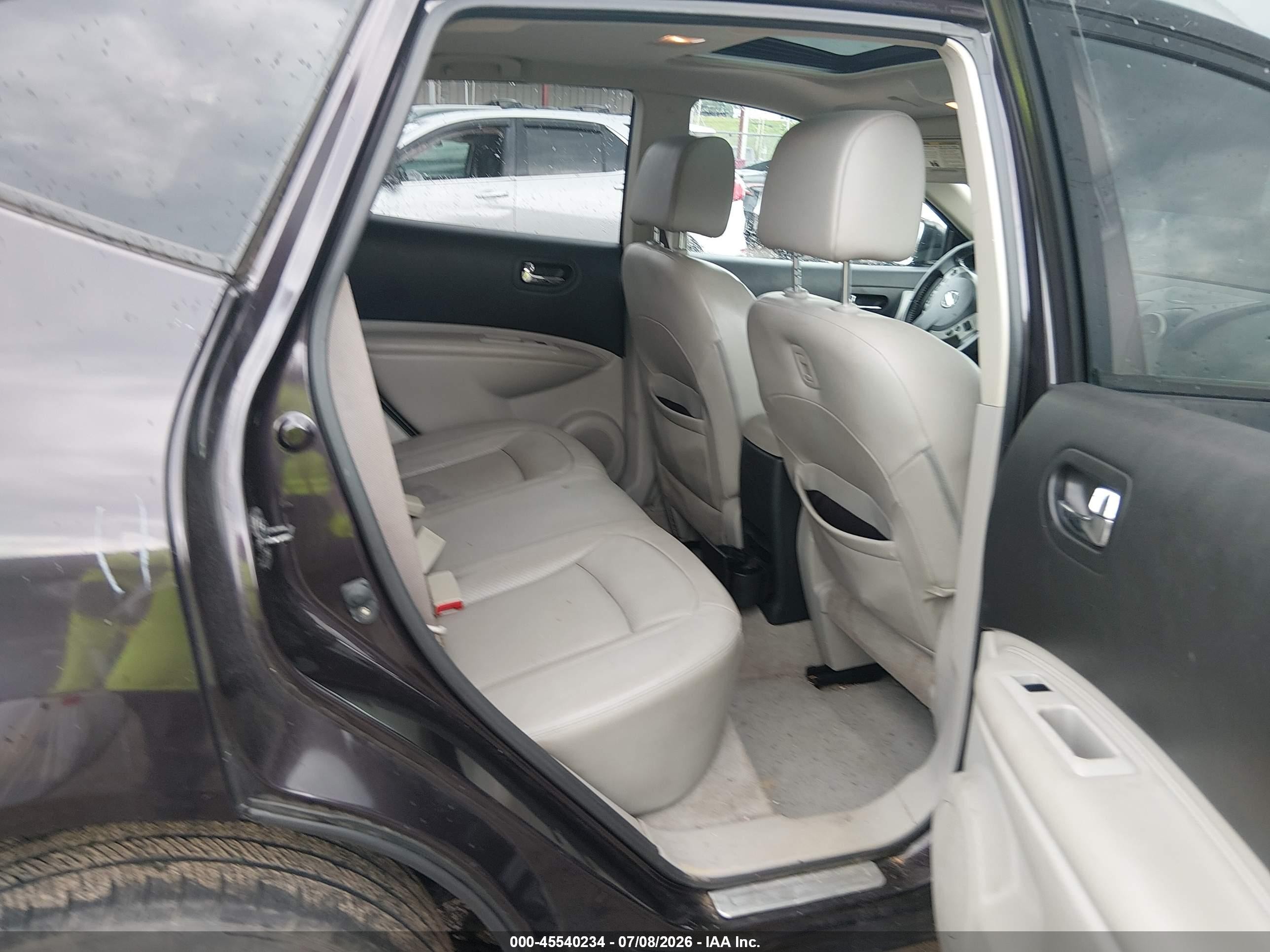 2012 Nissan Rogue Sv W/sl Pkg Dark Brown vin: JN8AS5MV0CW391027