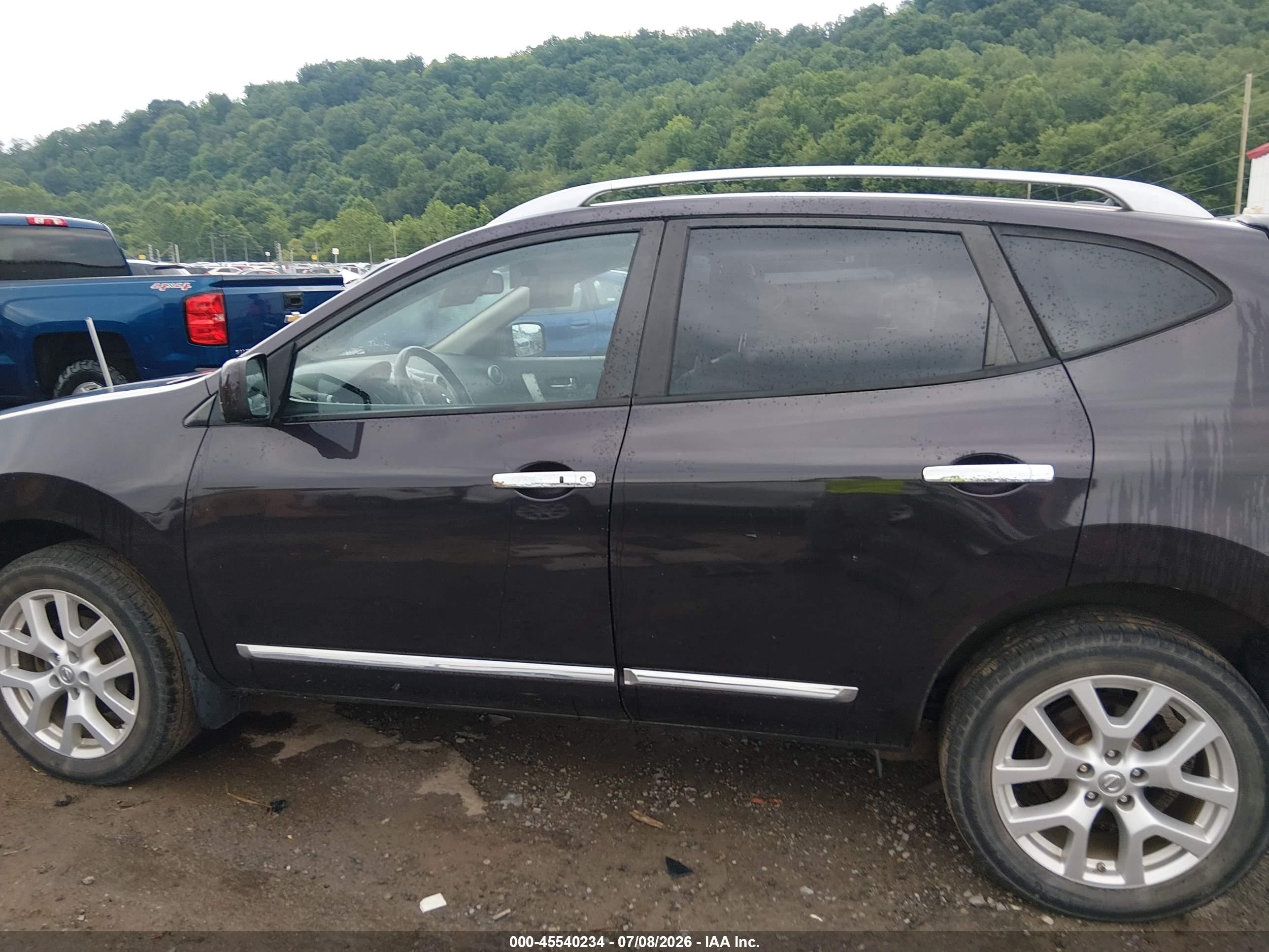 2012 Nissan Rogue Sv W/sl Pkg Dark Brown vin: JN8AS5MV0CW391027