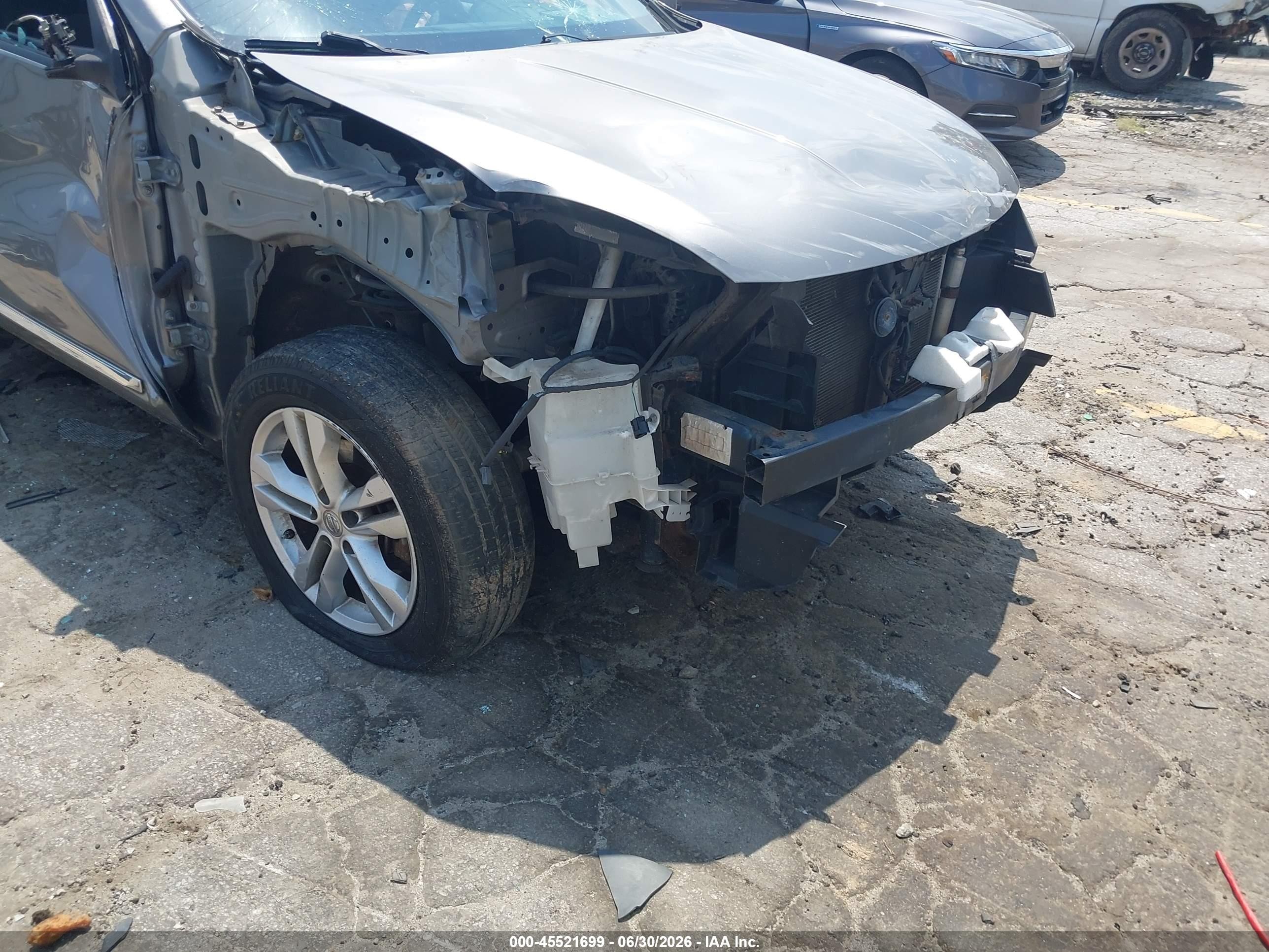 2012 Nissan Rogue Sv Серый vin: JN8AS5MV0CW391237