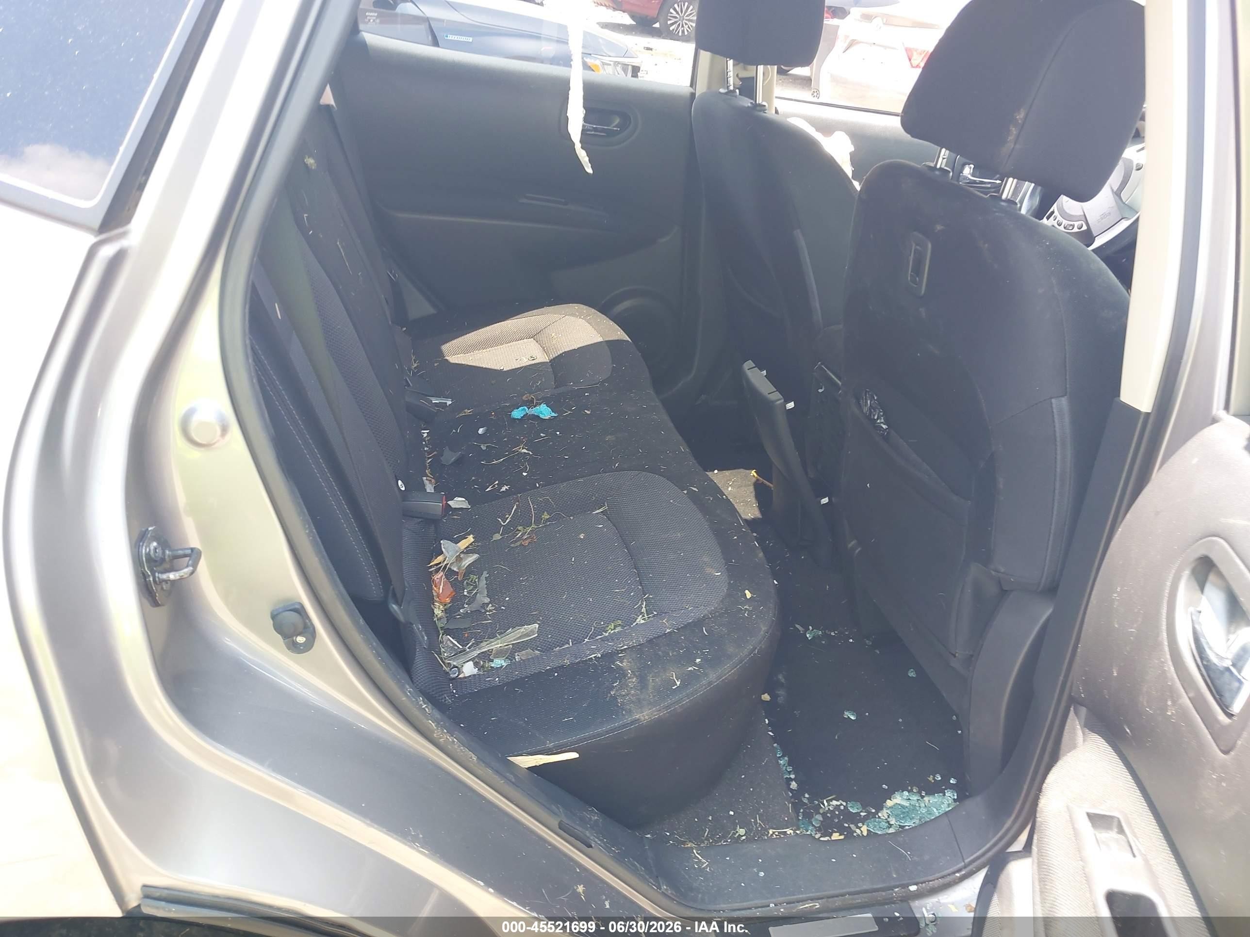 2012 Nissan Rogue Sv Серый vin: JN8AS5MV0CW391237