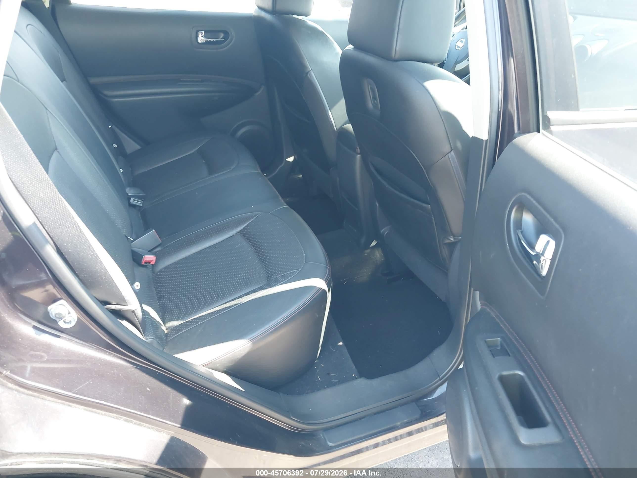 2012 Nissan Rogue Sv W/sl Pkg Black vin: JN8AS5MV0CW405430