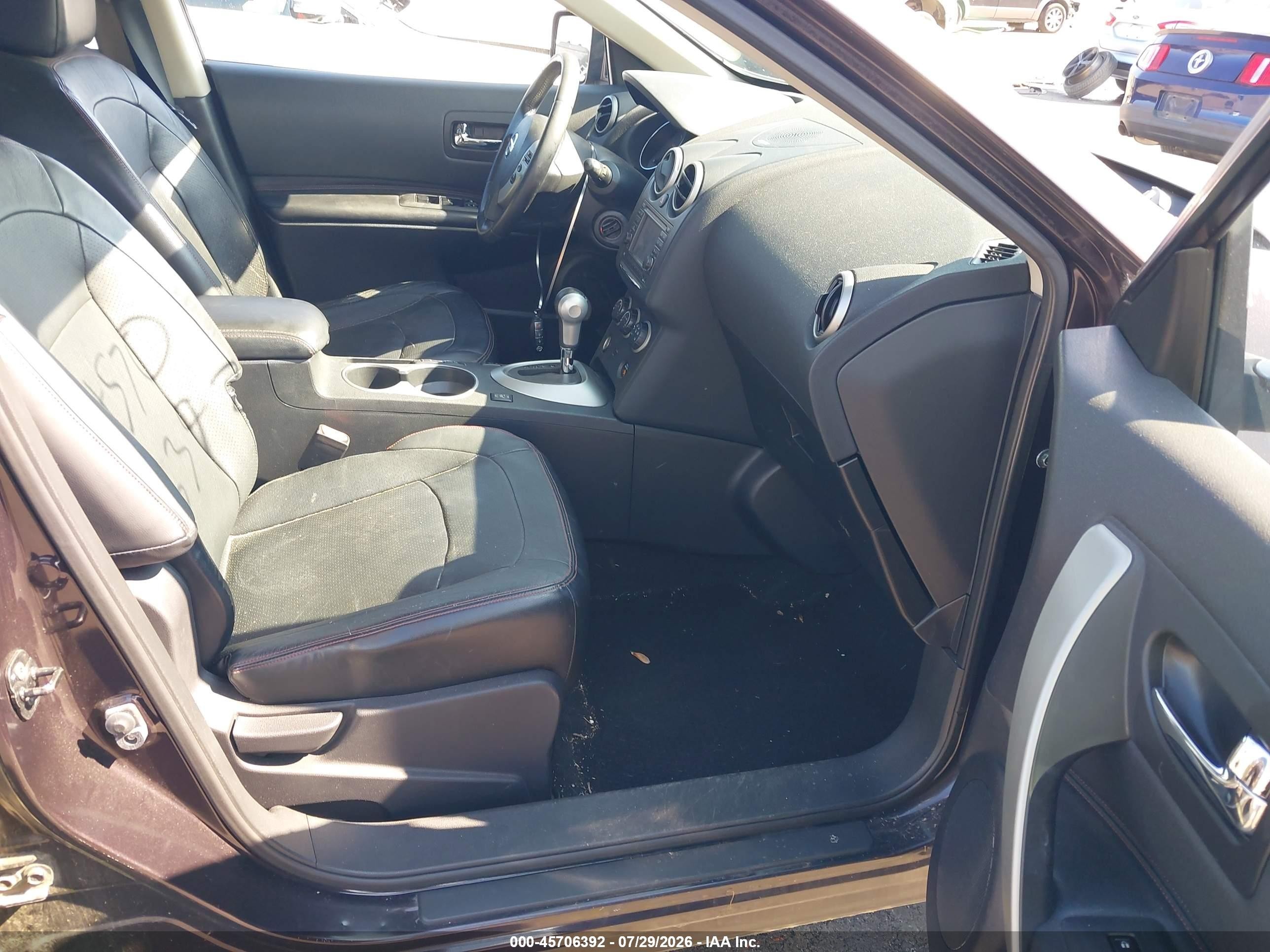 2012 Nissan Rogue Sv W/sl Pkg Black vin: JN8AS5MV0CW405430