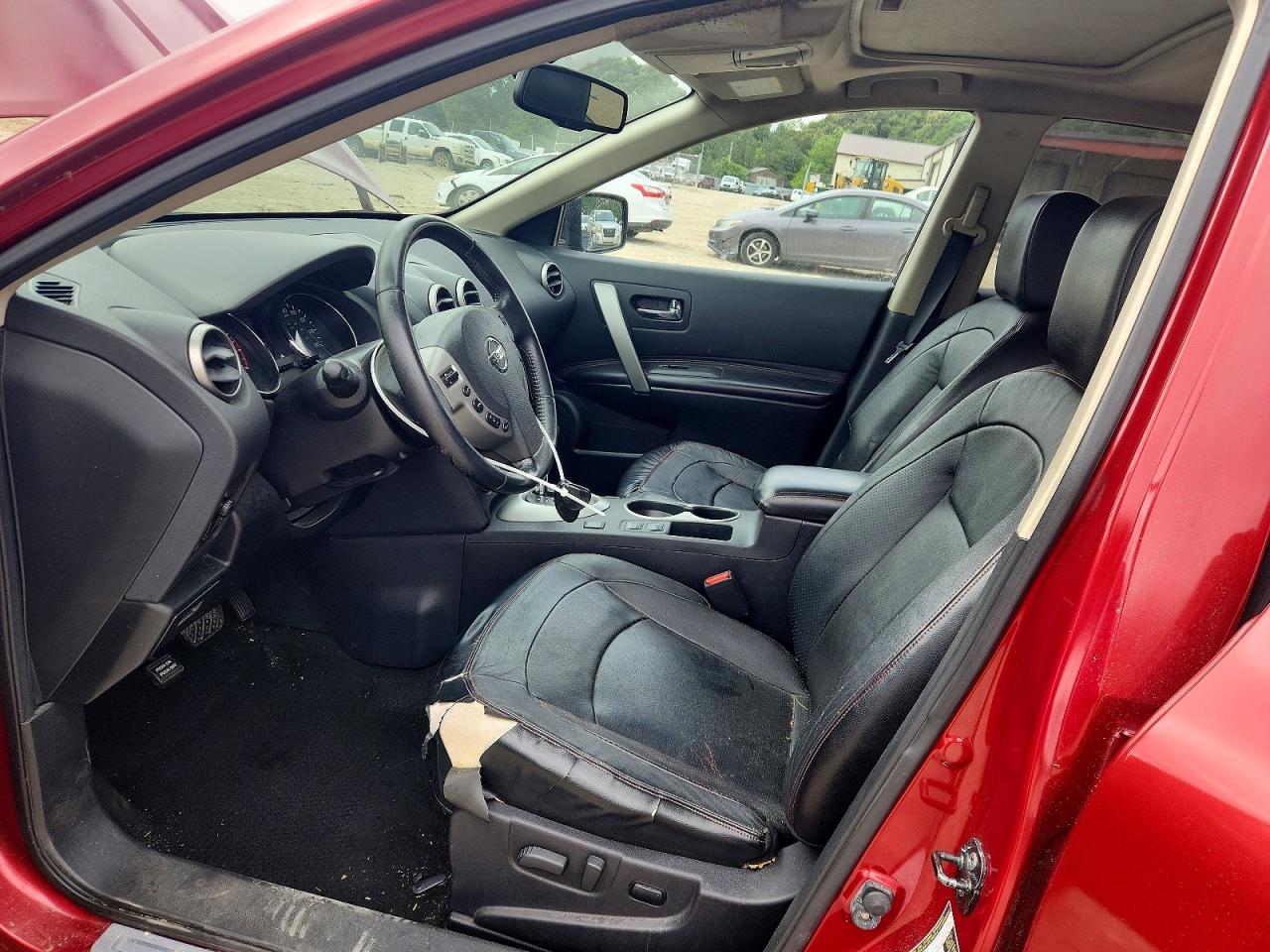 2012 Nissan Rogue S Красный vin: JN8AS5MV0CW408733