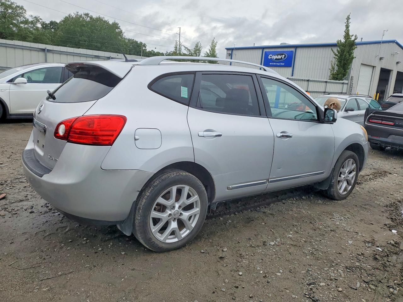 2012 Nissan Rogue S Silver vin: JN8AS5MV0CW409493