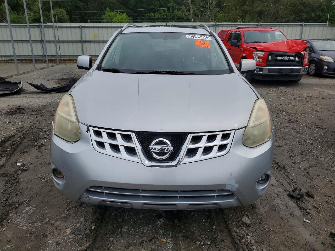 2012 Nissan Rogue S Silver vin: JN8AS5MV0CW409493