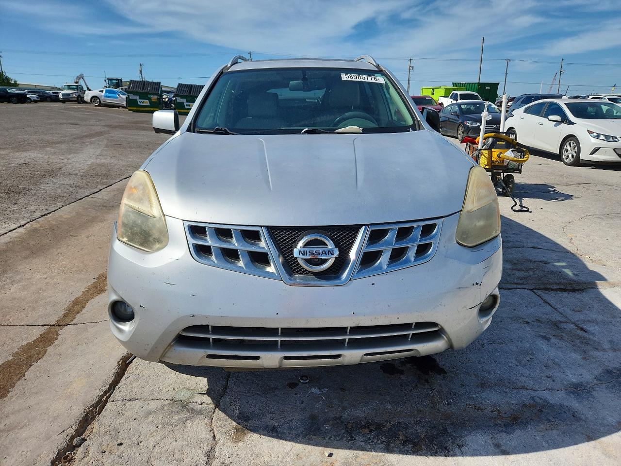 2012 Nissan Rogue S Gray vin: JN8AS5MV0CW412474