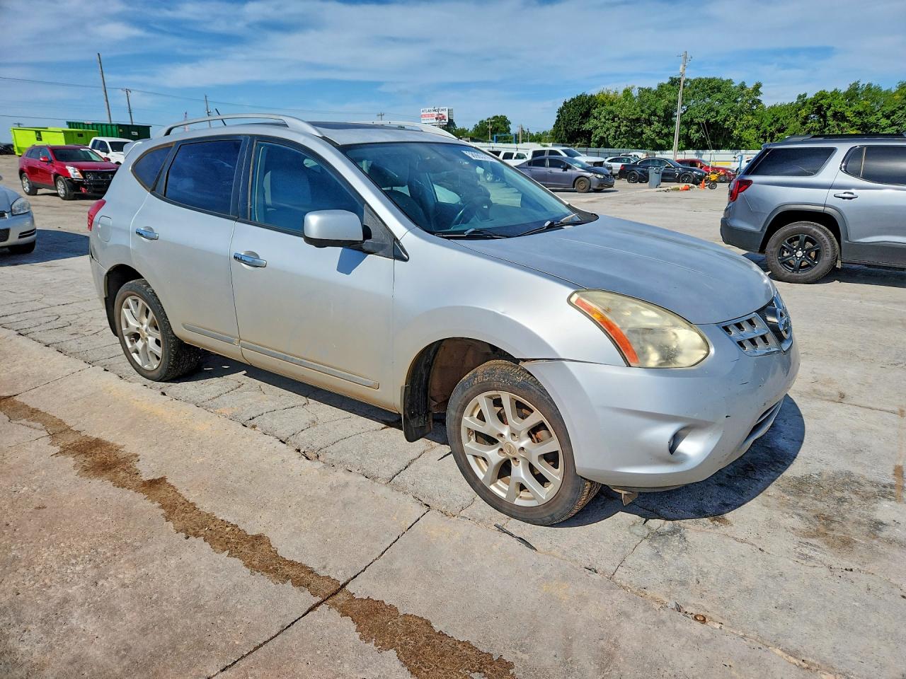 2012 Nissan Rogue S Gray vin: JN8AS5MV0CW412474