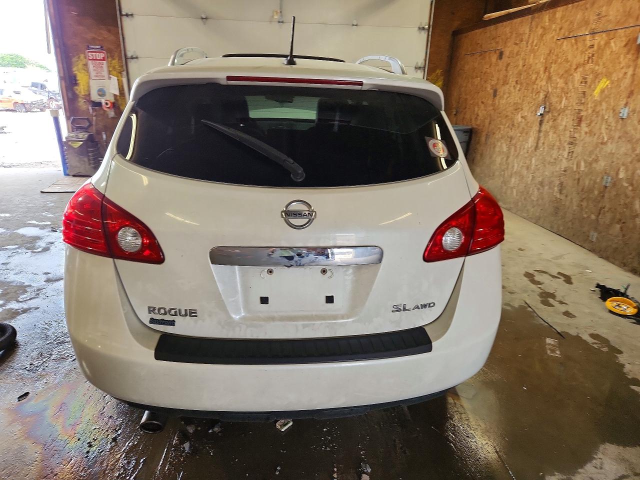 2012 Nissan Rogue S Белый vin: JN8AS5MV0CW413253