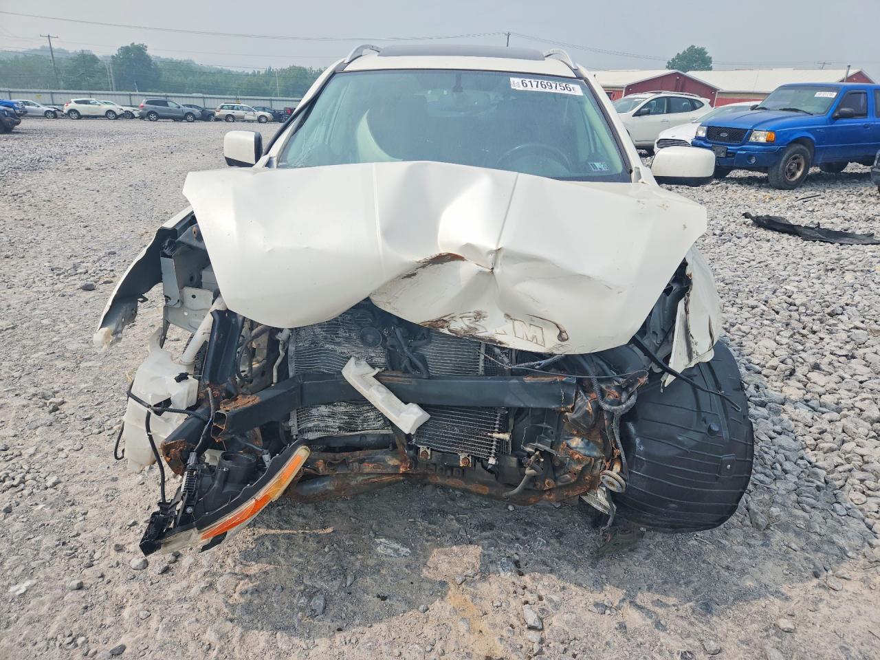 2012 Nissan Rogue S Белый vin: JN8AS5MV0CW413253