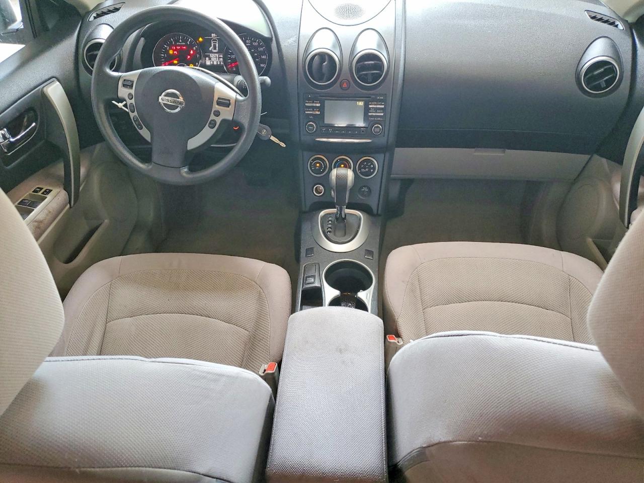 2012 Nissan Rogue S White vin: JN8AS5MV0CW416198