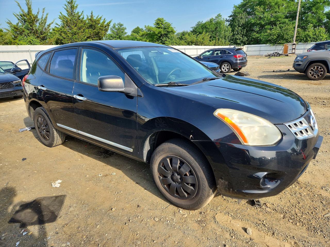 2012 Nissan Rogue S/sv Black vin: JN8AS5MV0CW700592