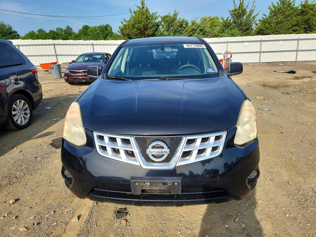 2012 Nissan Rogue S/sv Black vin: JN8AS5MV0CW700592