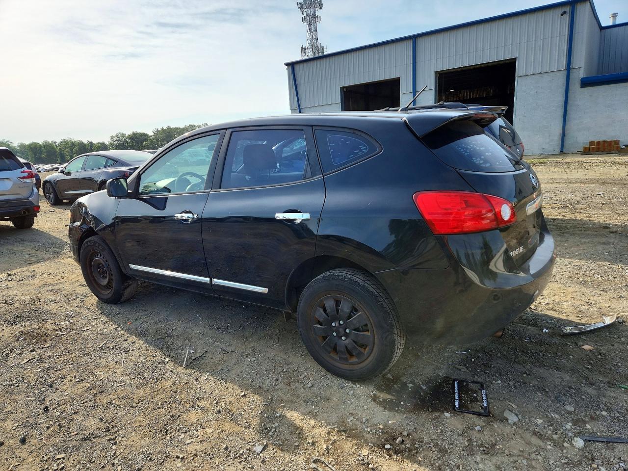 2012 Nissan Rogue S/sv Black vin: JN8AS5MV0CW700592