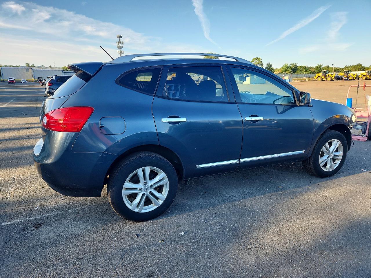 2012 Nissan Rogue S Синий vin: JN8AS5MV0CW705811