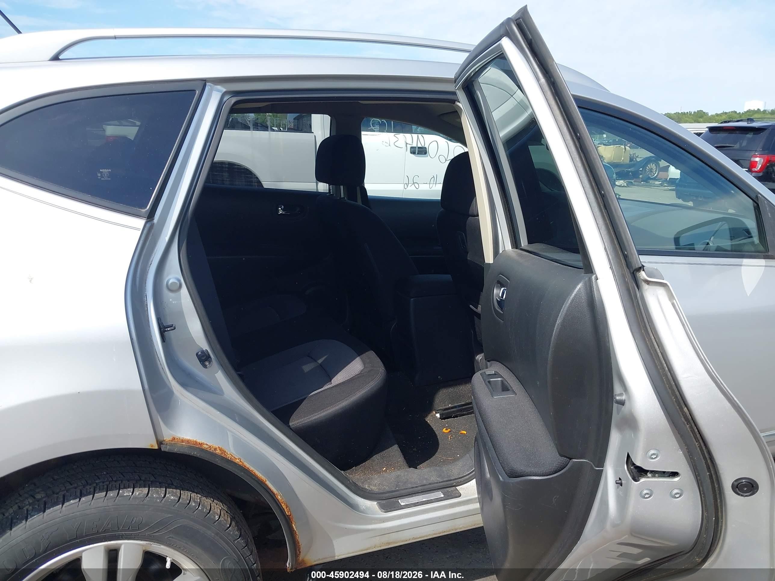 2012 Nissan Rogue Sv Silver vin: JN8AS5MV0CW712497