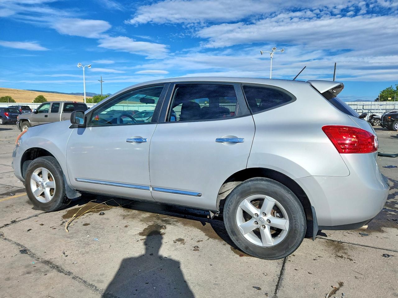 2012 Nissan Rogue S Серебряный vin: JN8AS5MV0CW715478