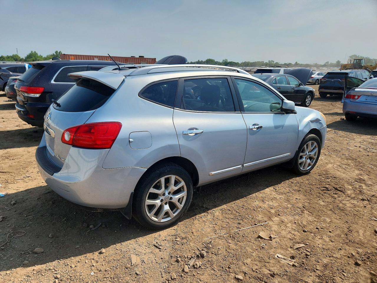 2013 Nissan Rogue S Blue vin: JN8AS5MV0DW111317