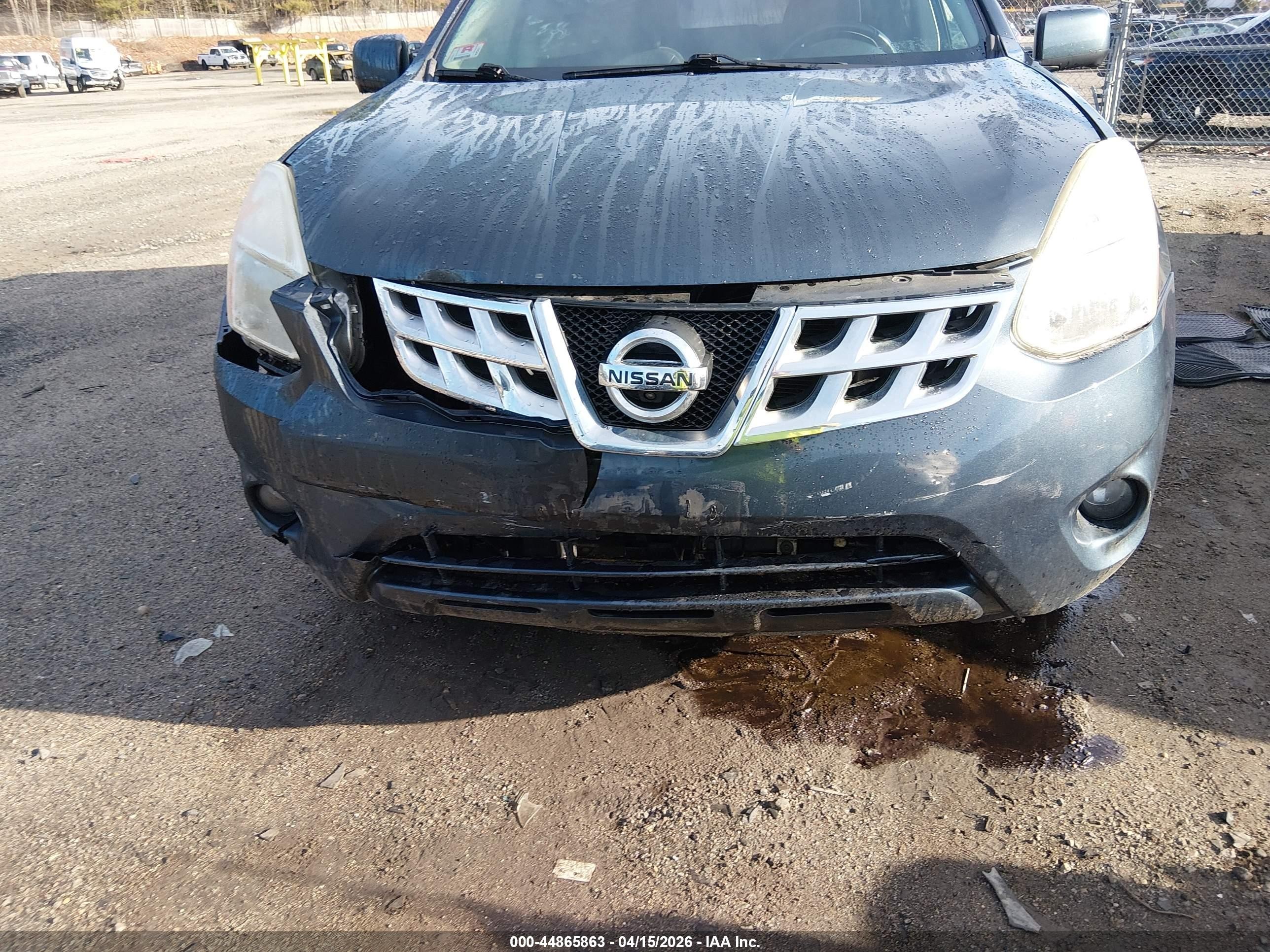 2013 Nissan Rogue Sv W/sl Pkg Blue vin: JN8AS5MV0DW111415