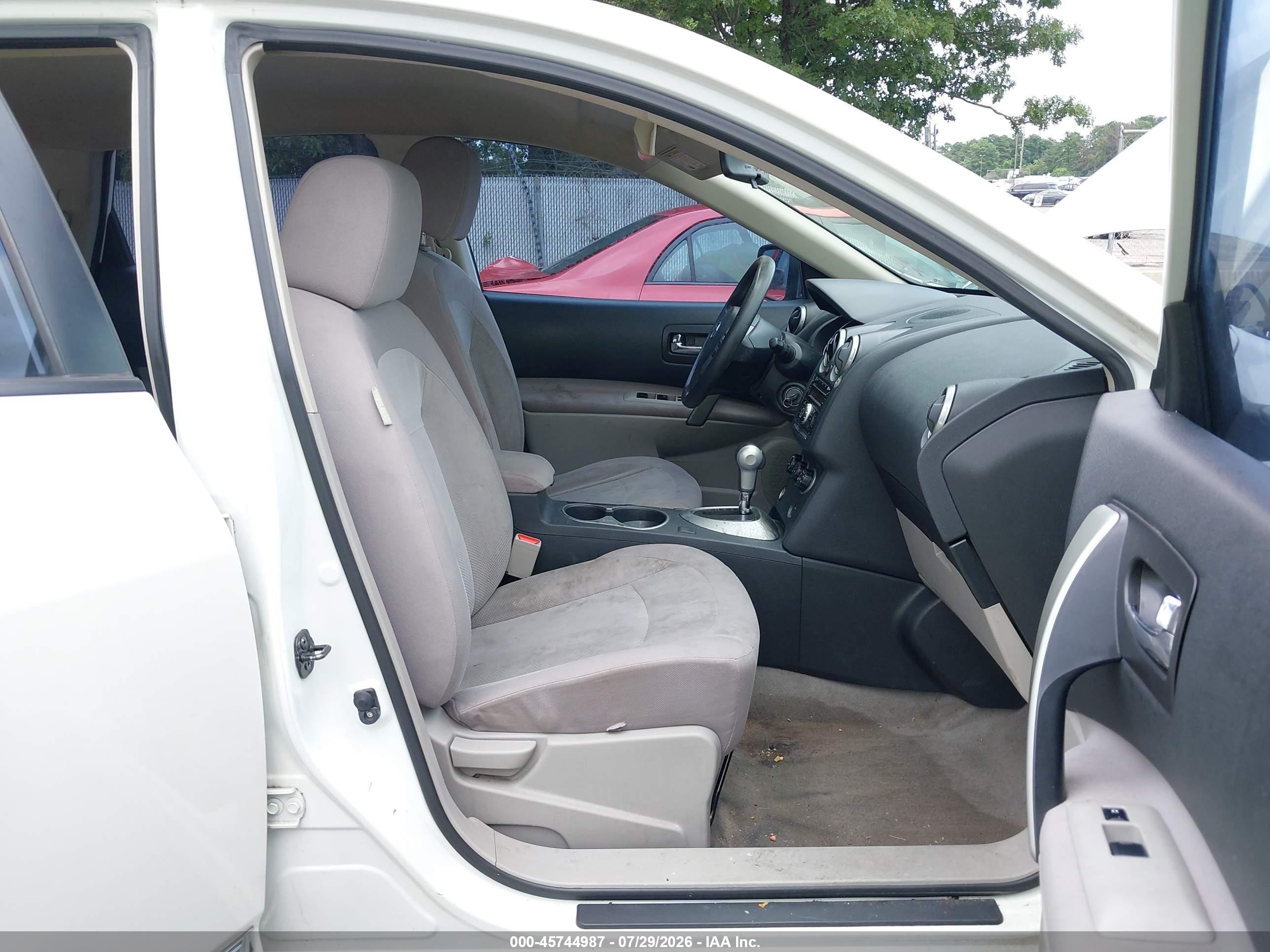 2013 Nissan Rogue S White vin: JN8AS5MV0DW121667